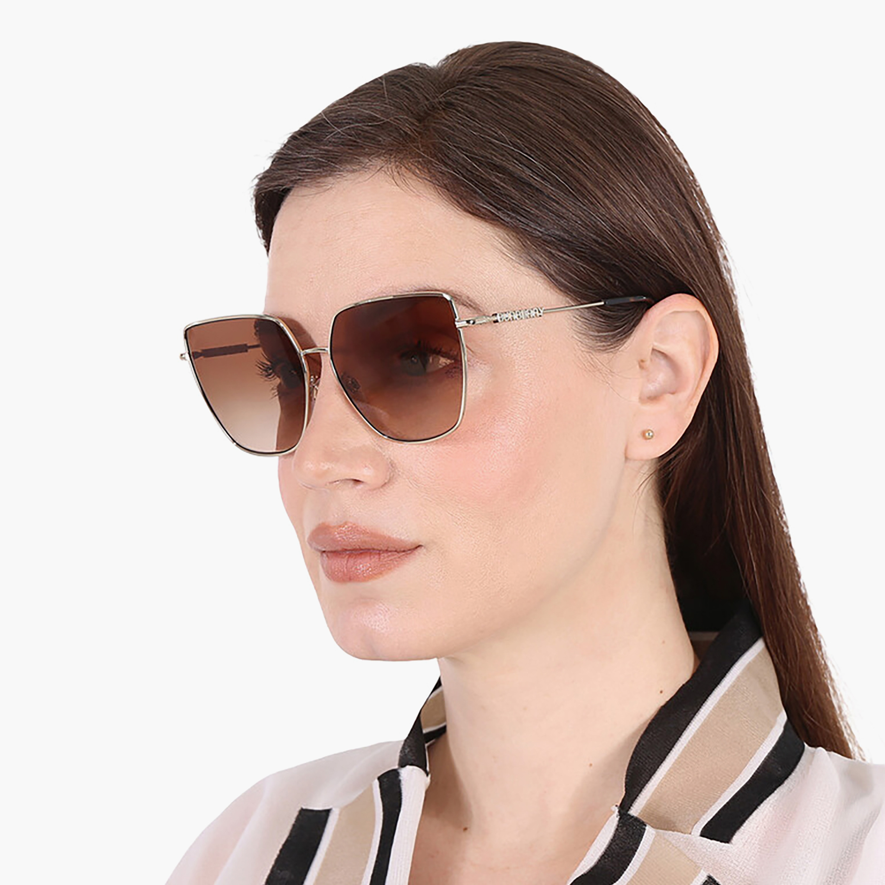 Burberry Women Square Brown Sunglasses | 3143-women-sunglasses-image-6