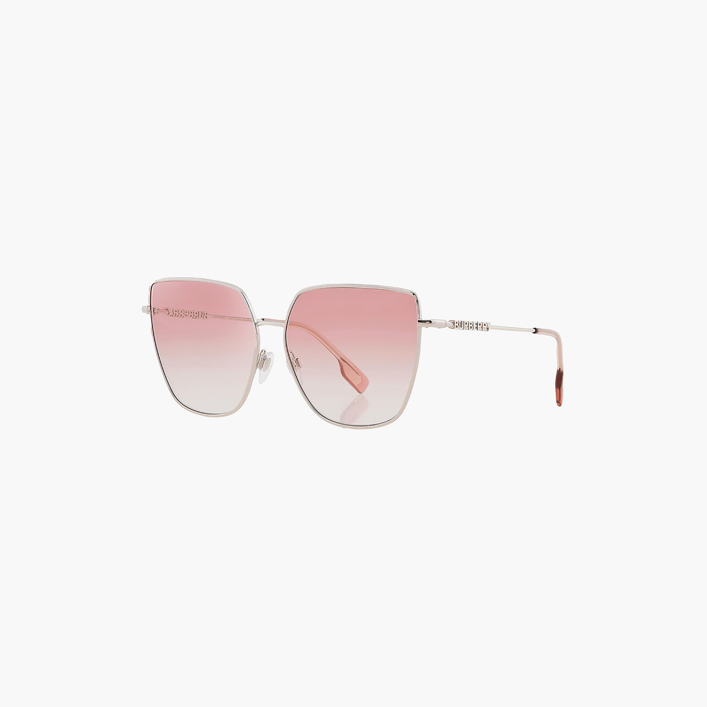 Burberry Women Square Oversized Pink Sunglasses | 3143-women-sunglasses-image-1
