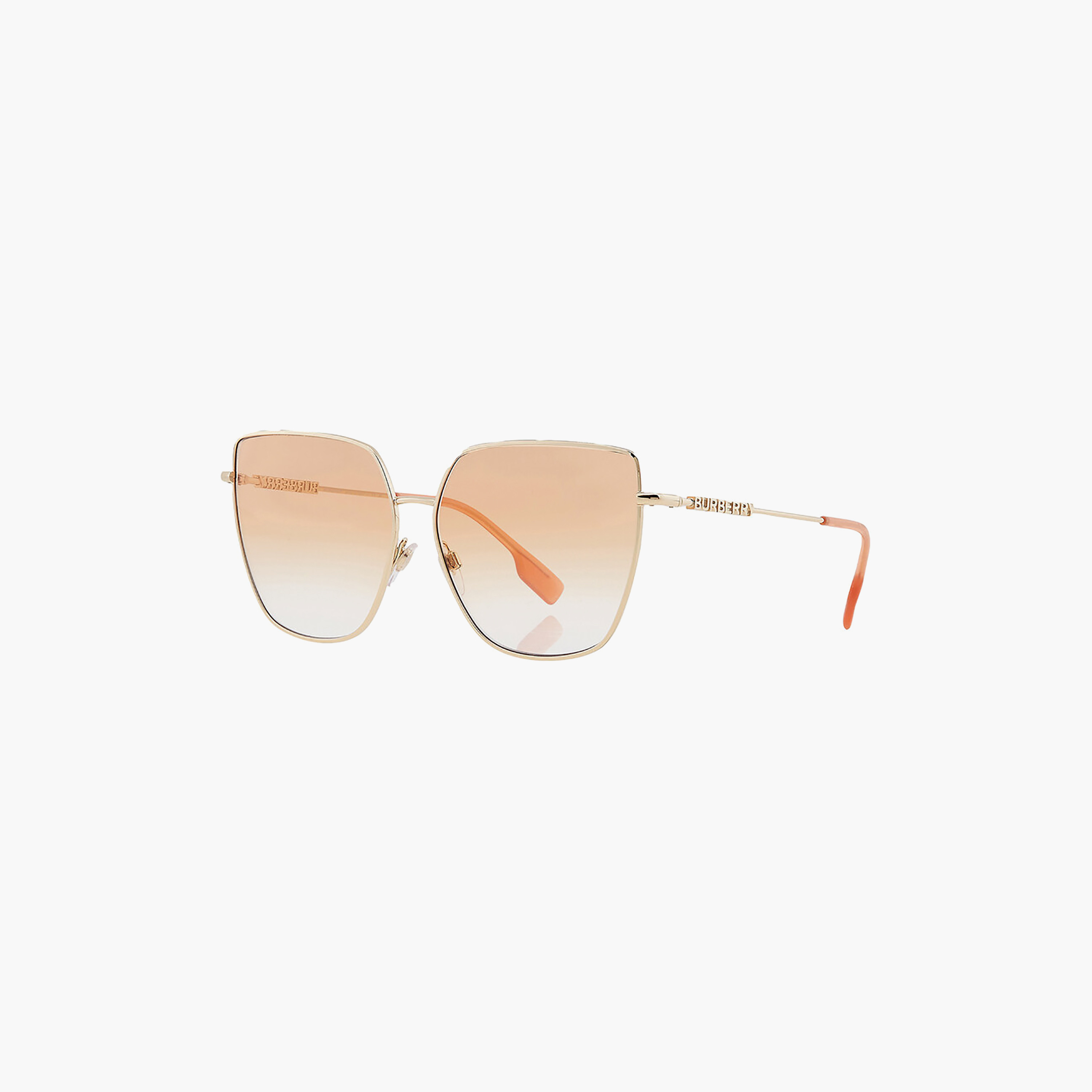 Burberry Women Square Orange Sunglasses | 3143-women-sunglasses-image-3