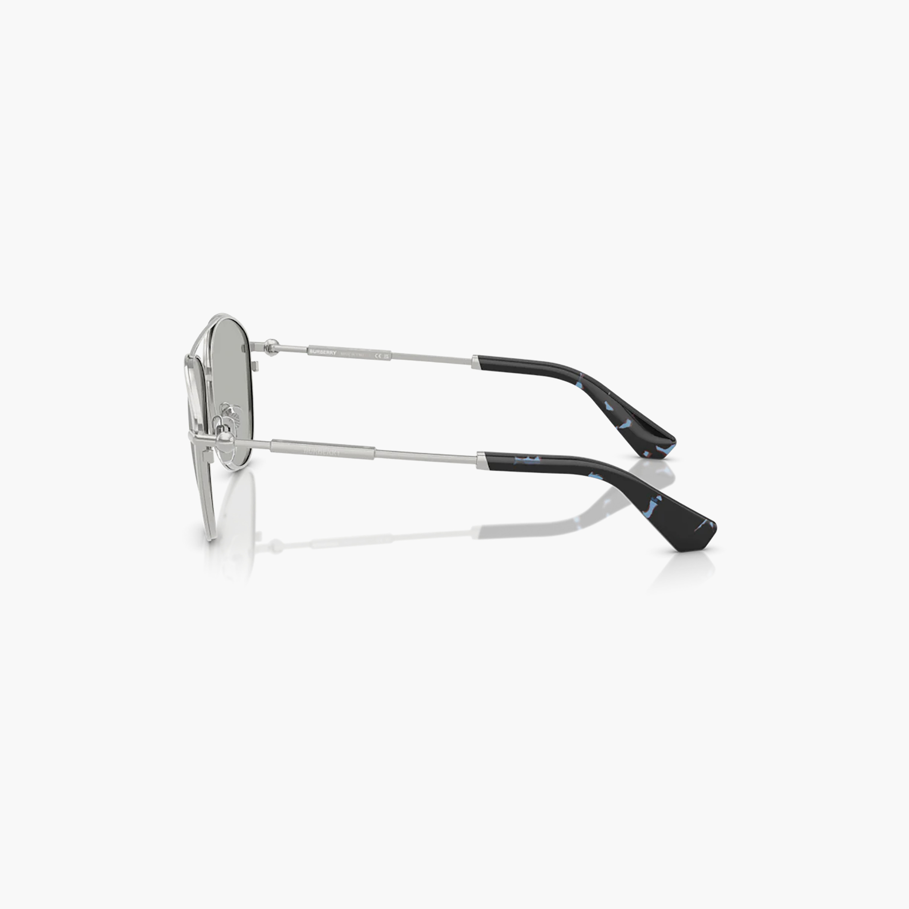 نظارات شمسية رمادية من بربري للجنسين بتصميم طيار | 3157-men-sunglasses-image-2