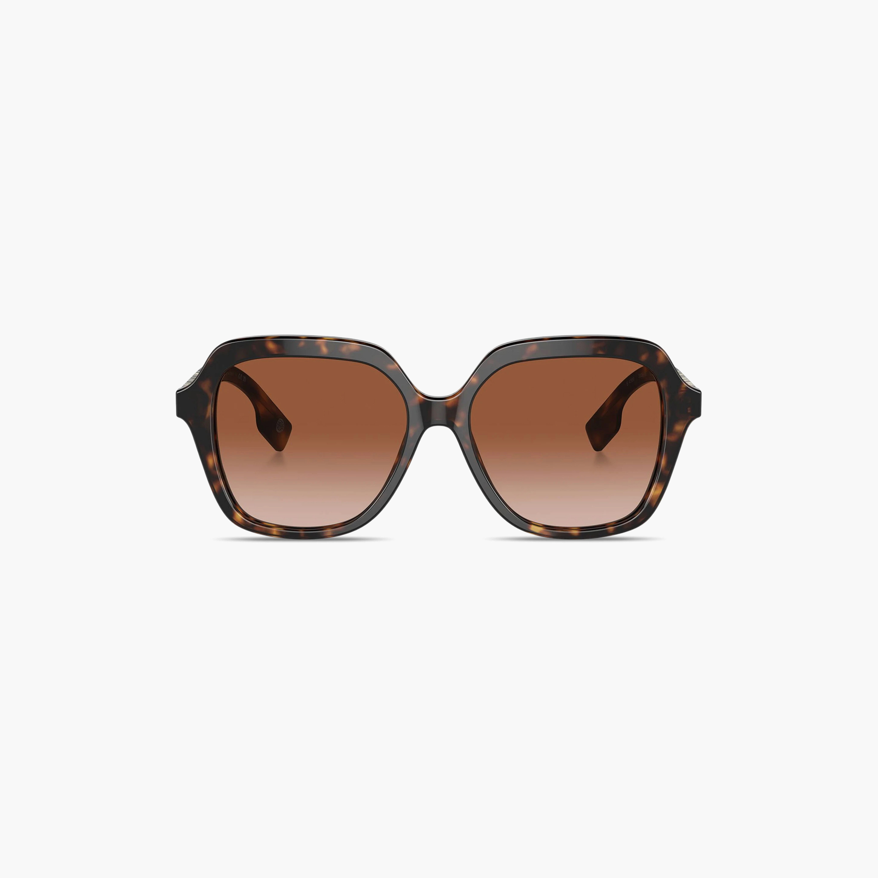 نظارات شمسية مربعة بنية اللون من بربري للنساء | 4389-women-sunglasses-image-1