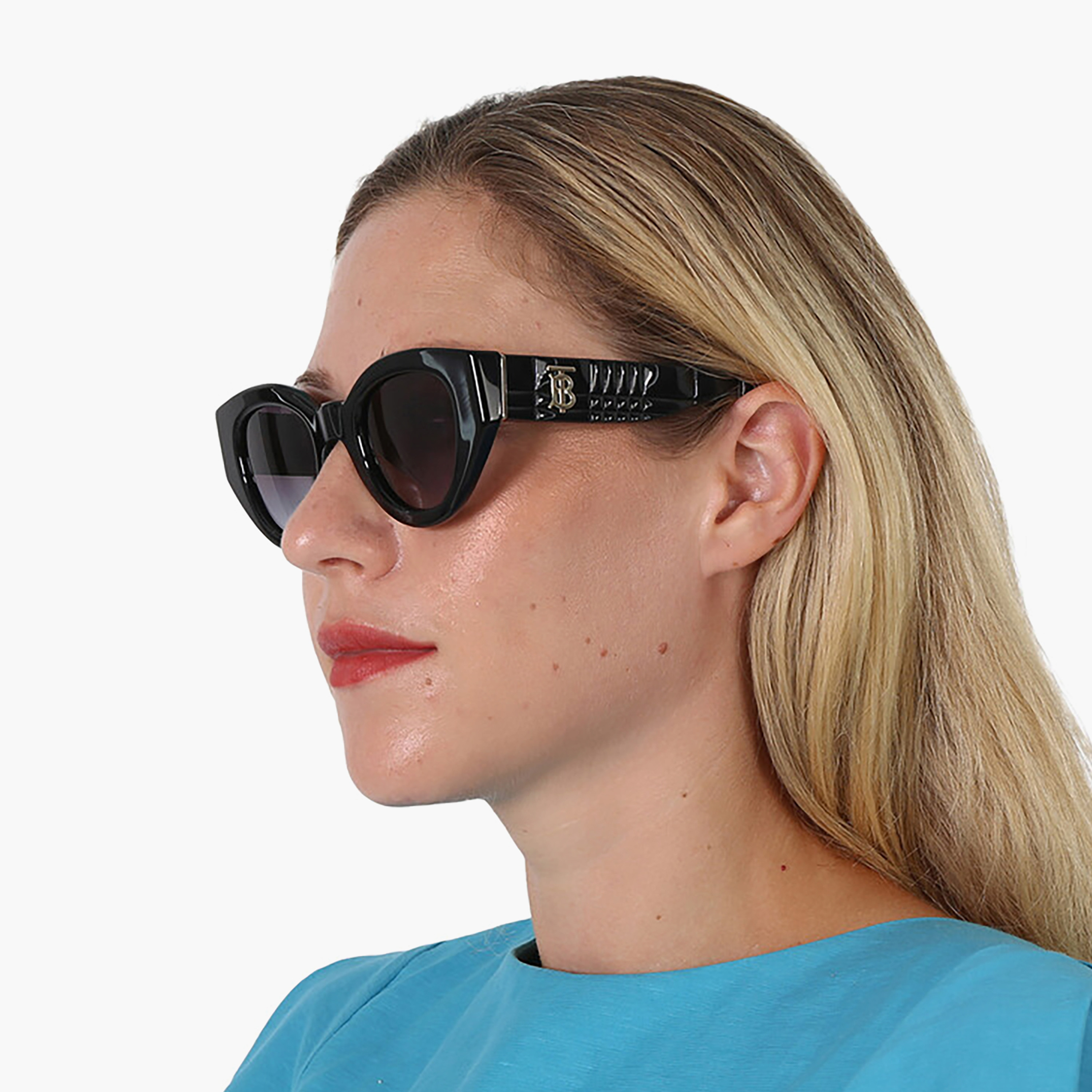 Burberry Women Cat Eye Grey Sunglasses | 4390-women-sunglasses-image-5
