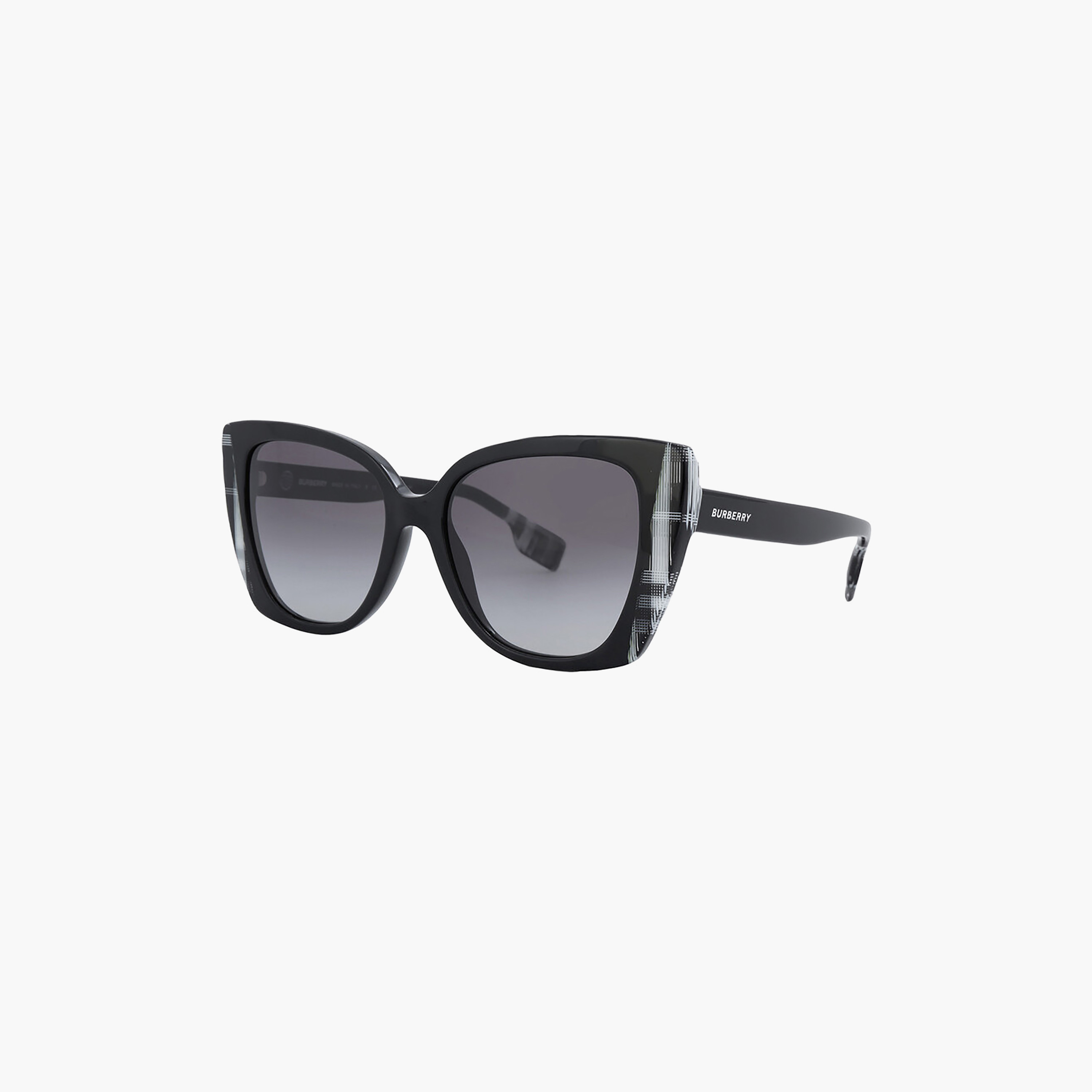 نظارات شمسية رمادية بتصميم عين القطة من بربري للنساء | 4393-women-sunglasses-image-4