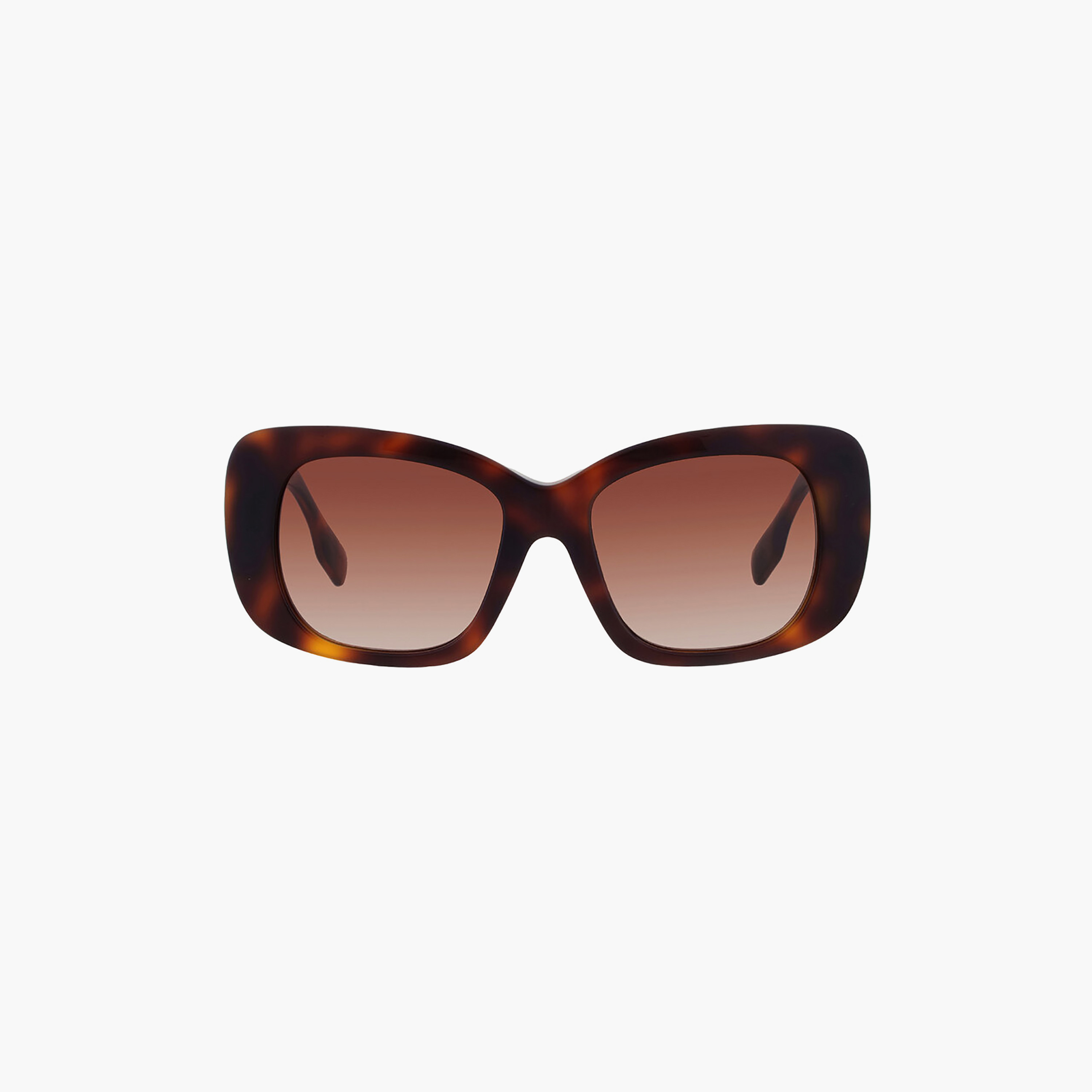 نظارات شمسية بنية اللون بتصميم فراشة من بربري للنساء | 4410-women-sunglasses-image-1