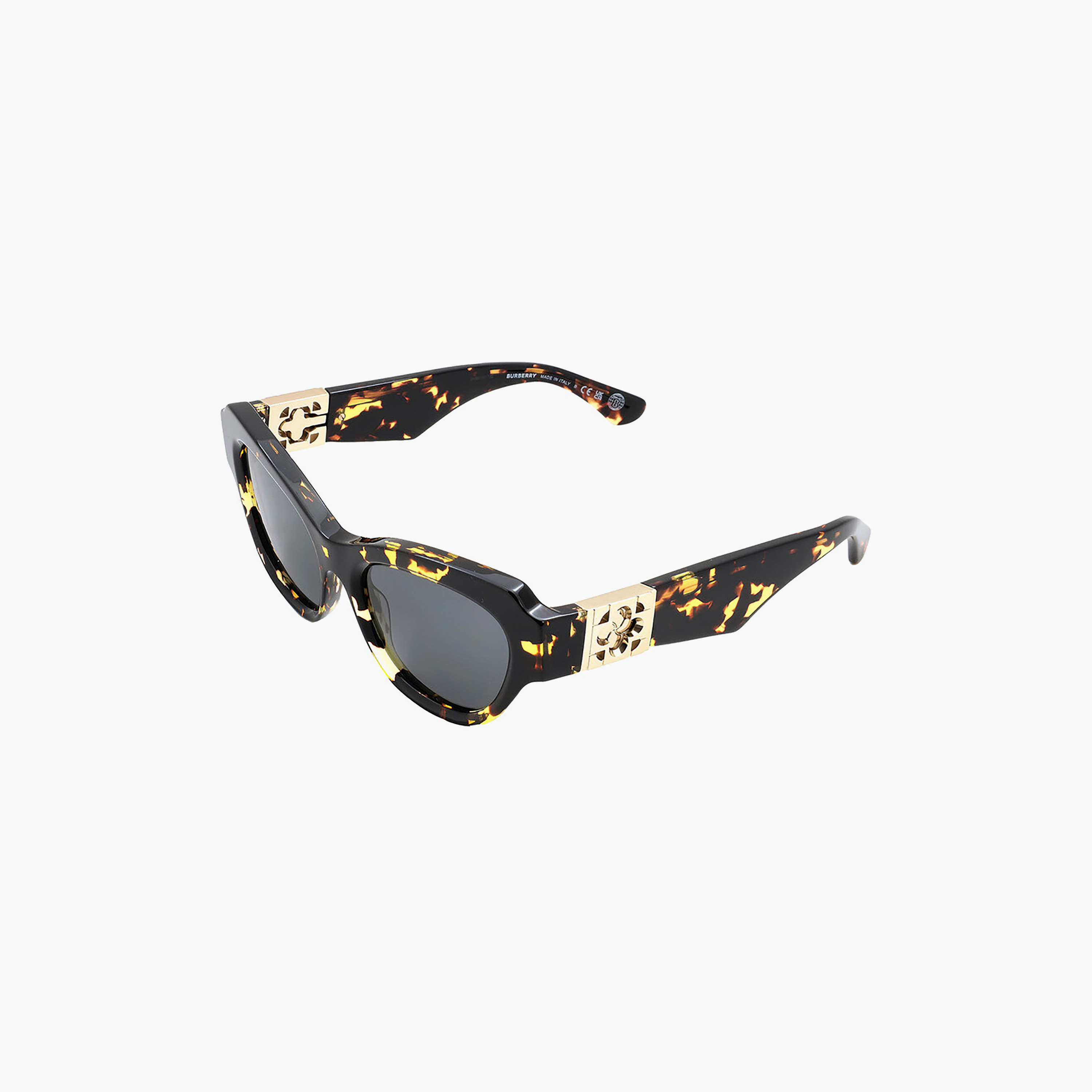 نظارات شمسية رمادية بتصميم عين القطة من بربري للنساء | 4423-women-sunglasses-image-3