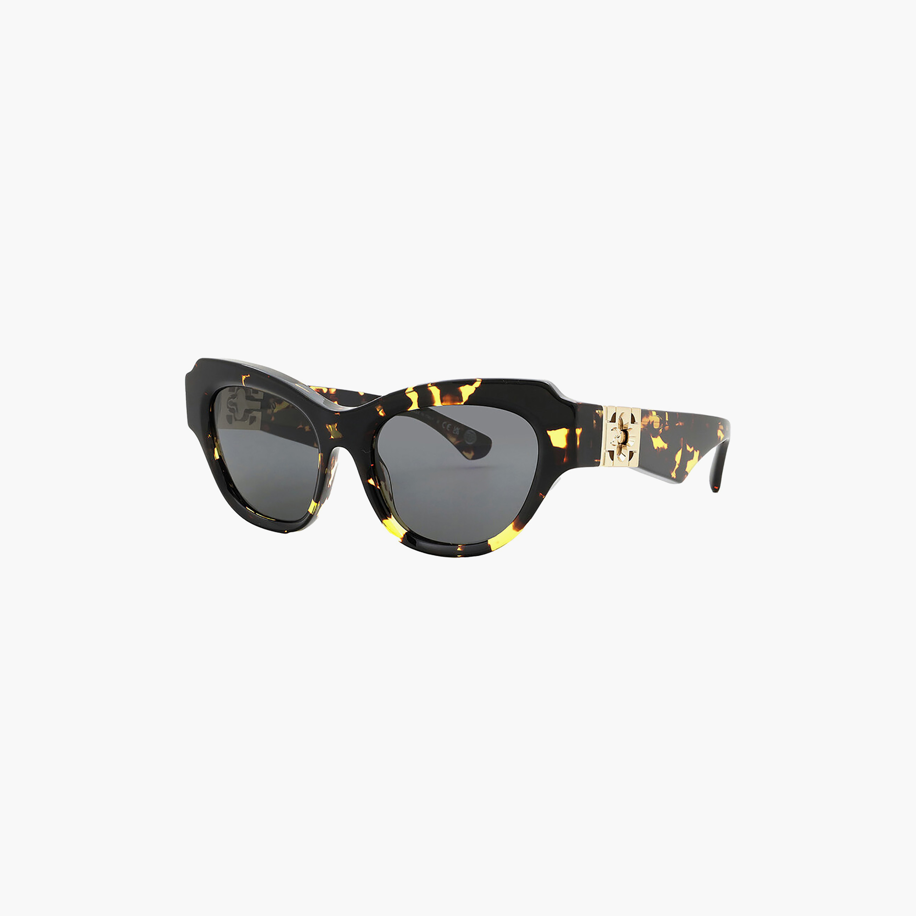 نظارات شمسية رمادية بتصميم عين القطة من بربري للنساء | 4423-women-sunglasses-image-4