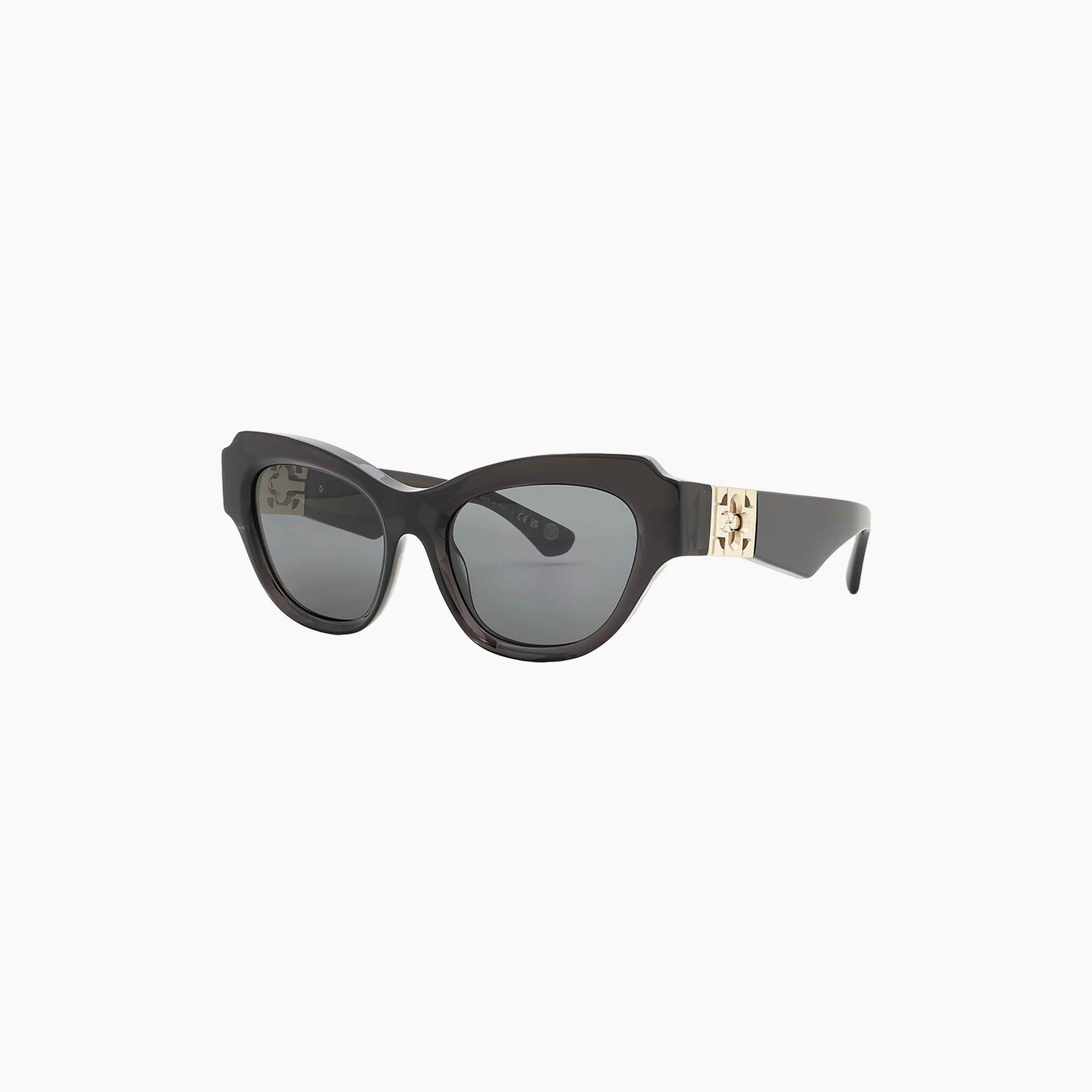 نظارات شمسية رمادية بتصميم عين القطة من بربري للنساء | 4423-women-sunglasses-image-4