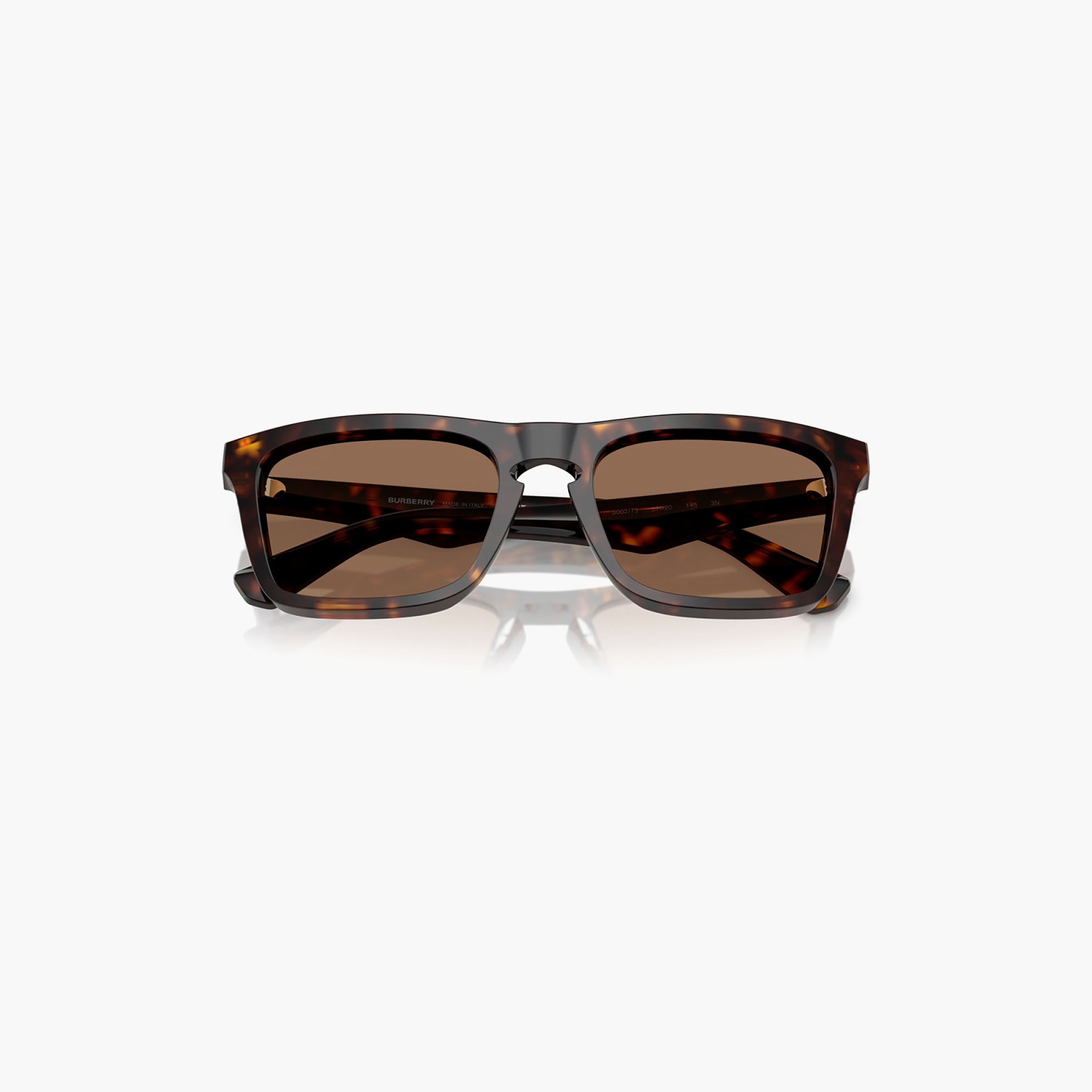 نظارات شمسية مربعة بنية اللون من بربري للرجال | 4434-men-sunglasses-image-4