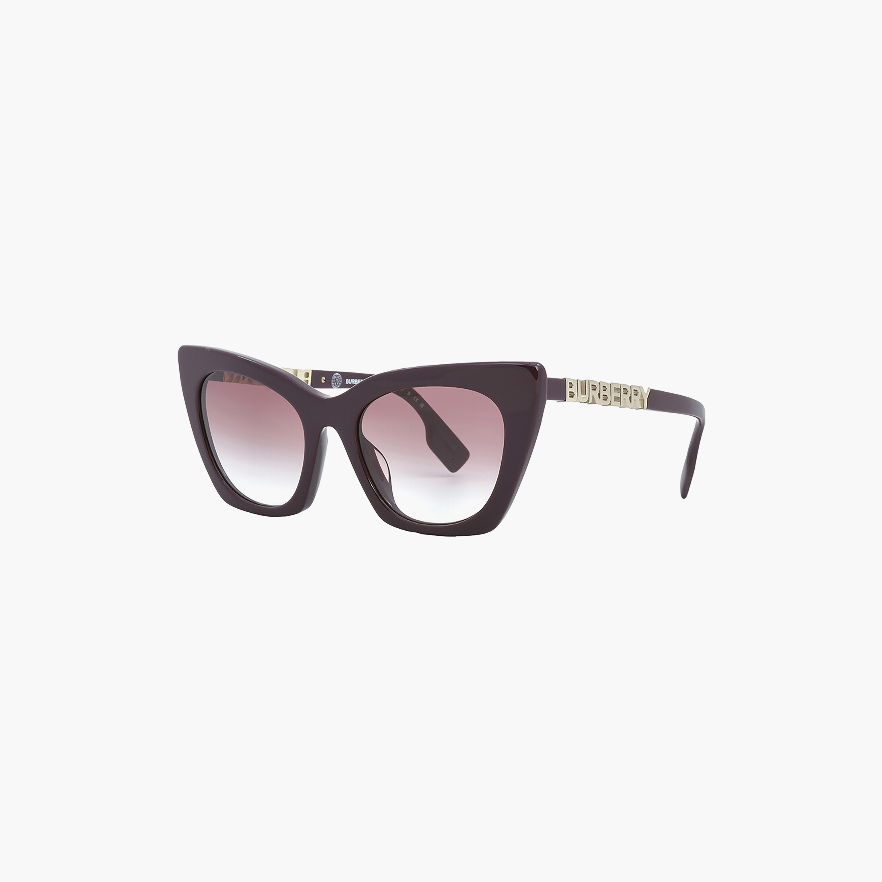 نظارات شمسية نسائية من بربري بتصميم عين القطة باللون البنفسجي | 4372U-women-sunglasses-image-3
