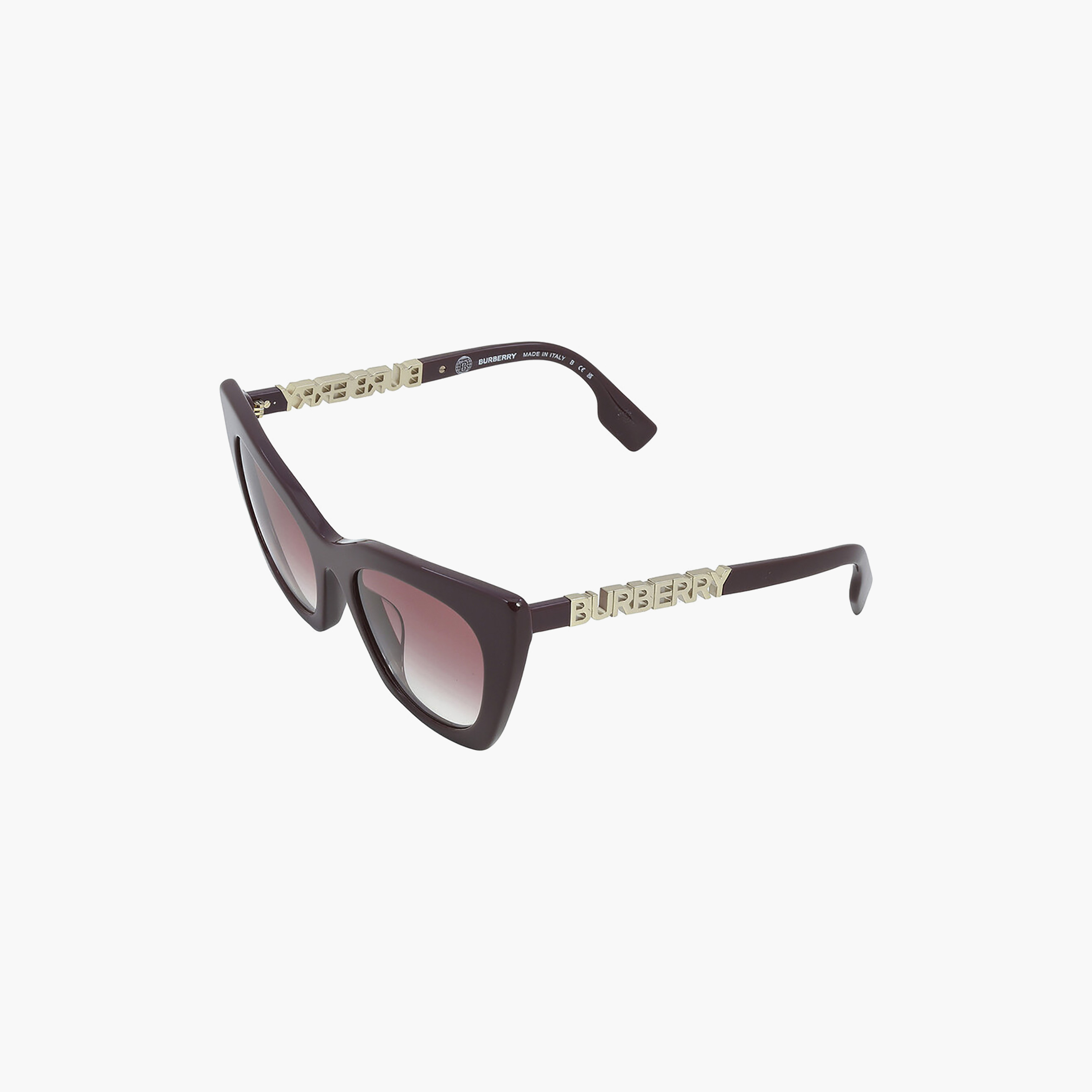 نظارات شمسية نسائية من بربري بتصميم عين القطة باللون البنفسجي | 4372U-women-sunglasses-image-4