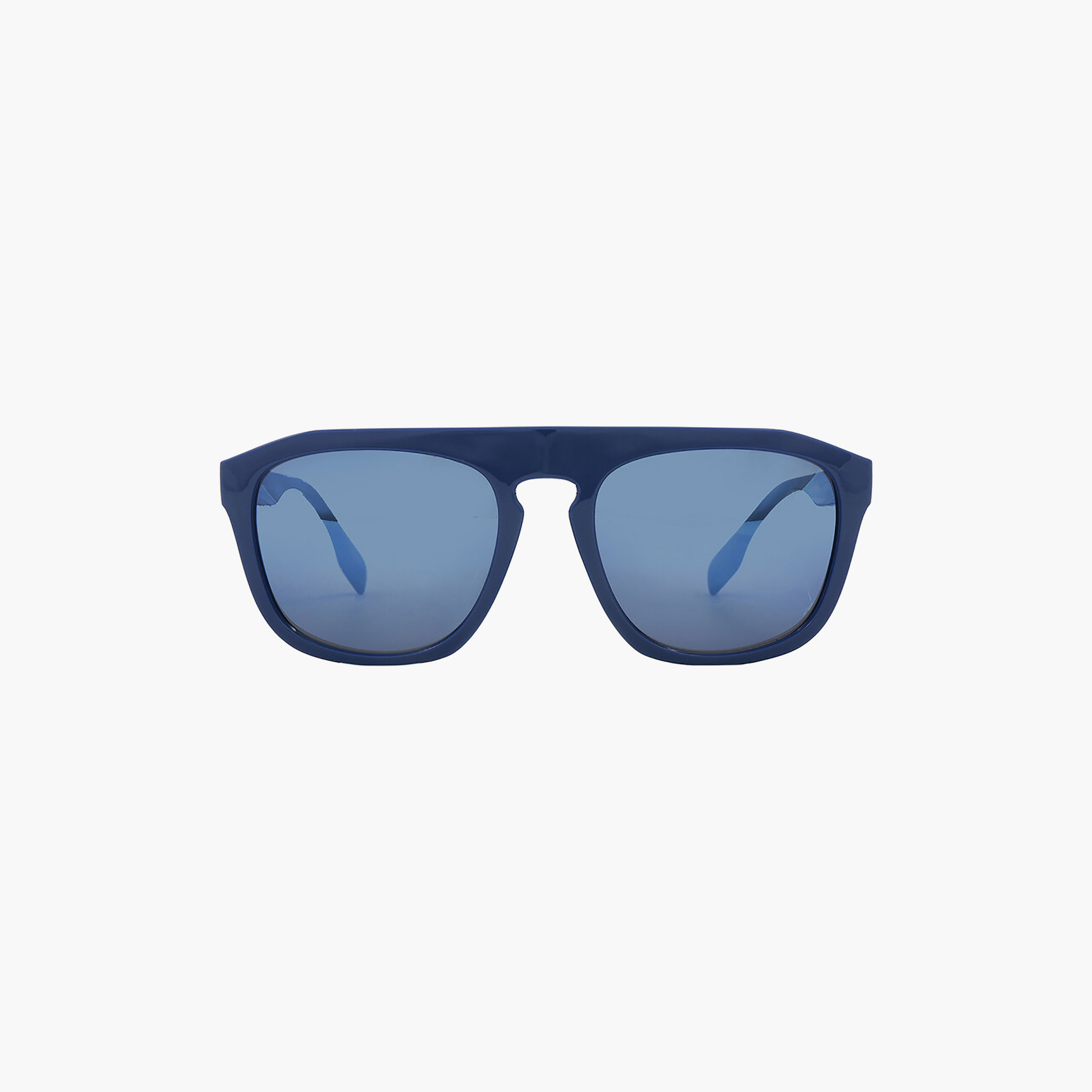 نظارات شمسية رجالية من بربري طراز وايفارير باللون الأزرق | 4396U-men-sunglasses-image-1