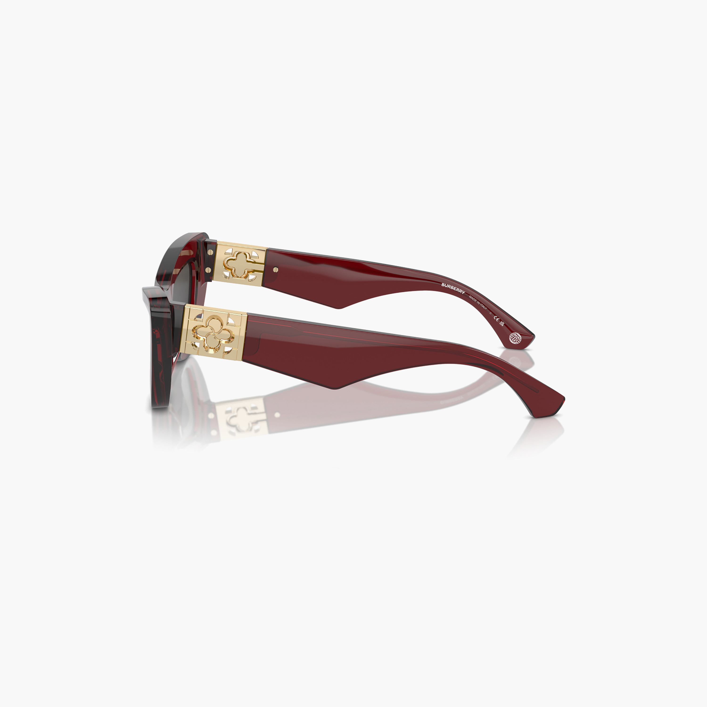 Burberry Women Cat Eye Grey Sunglasses | 4421U-women-sunglasses-image-2