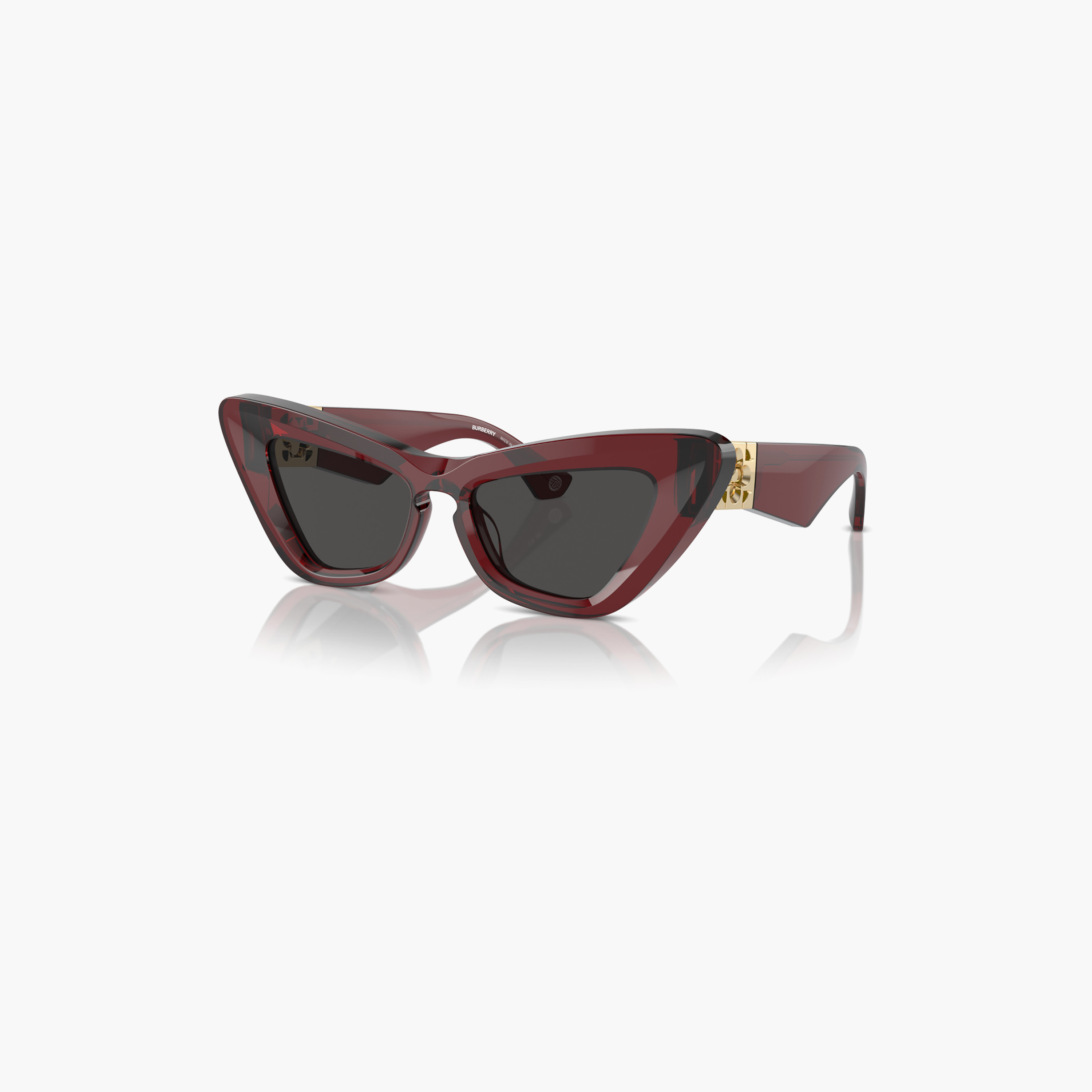 Burberry Women Cat Eye Grey Sunglasses | 4421U-women-sunglasses-image-3