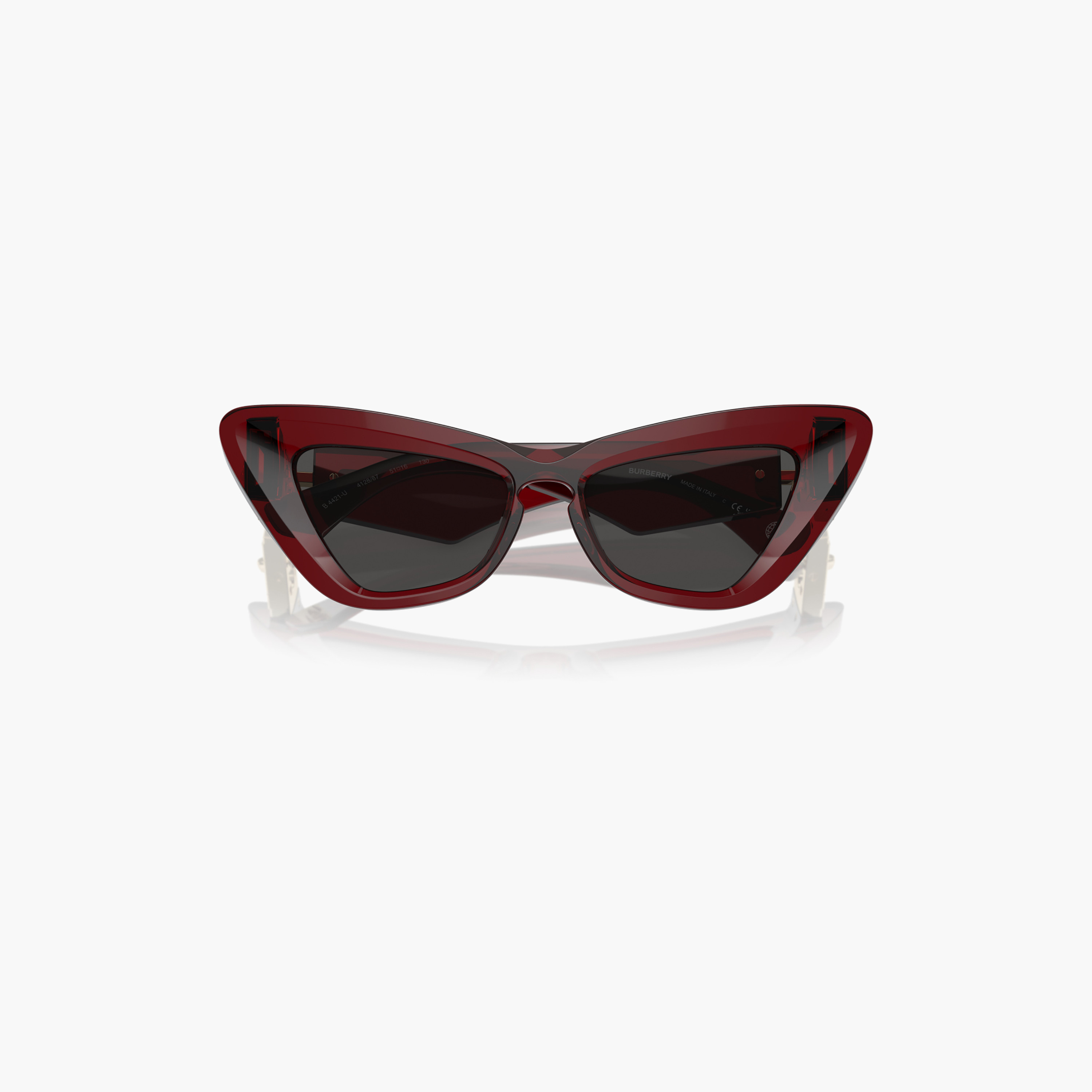 Burberry Women Cat Eye Grey Sunglasses | 4421U-women-sunglasses-image-4