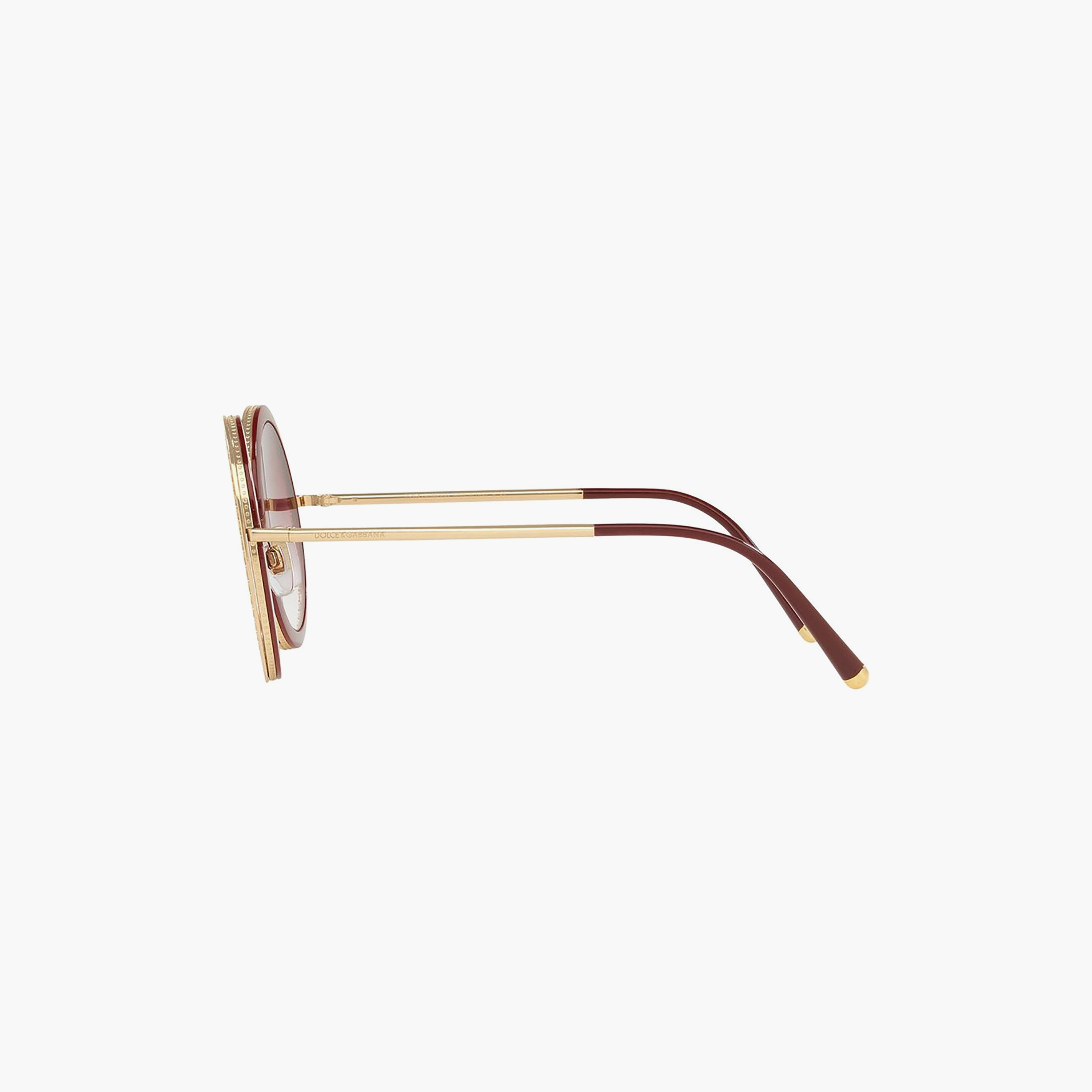 Dolce & Gabbana Women Round Purple Sunglasses | 2211-women-sunglasses-image-2