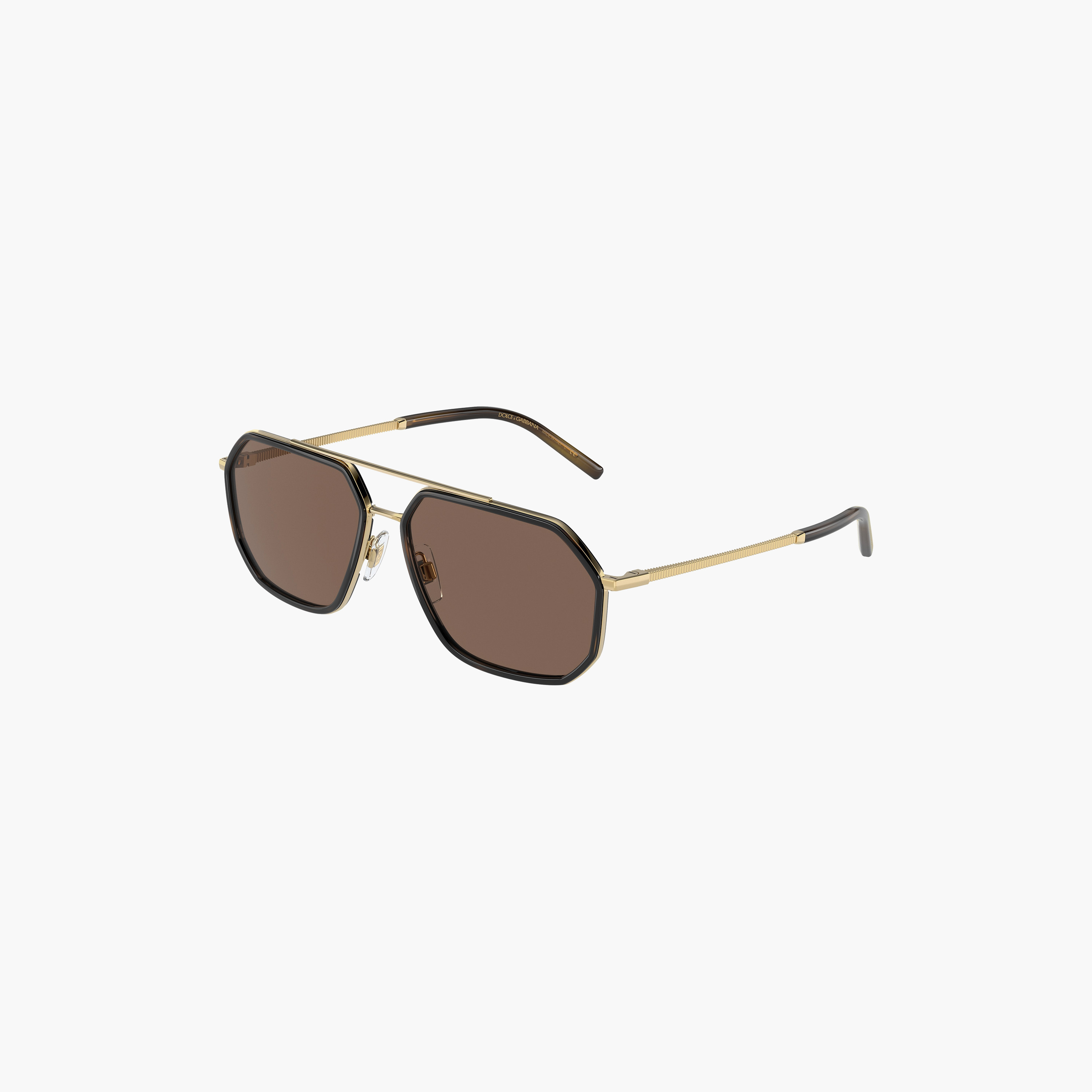 Dolce & Gabbana Men Geometric Brown Sunglasses | 2285-men-sunglasses-image-3