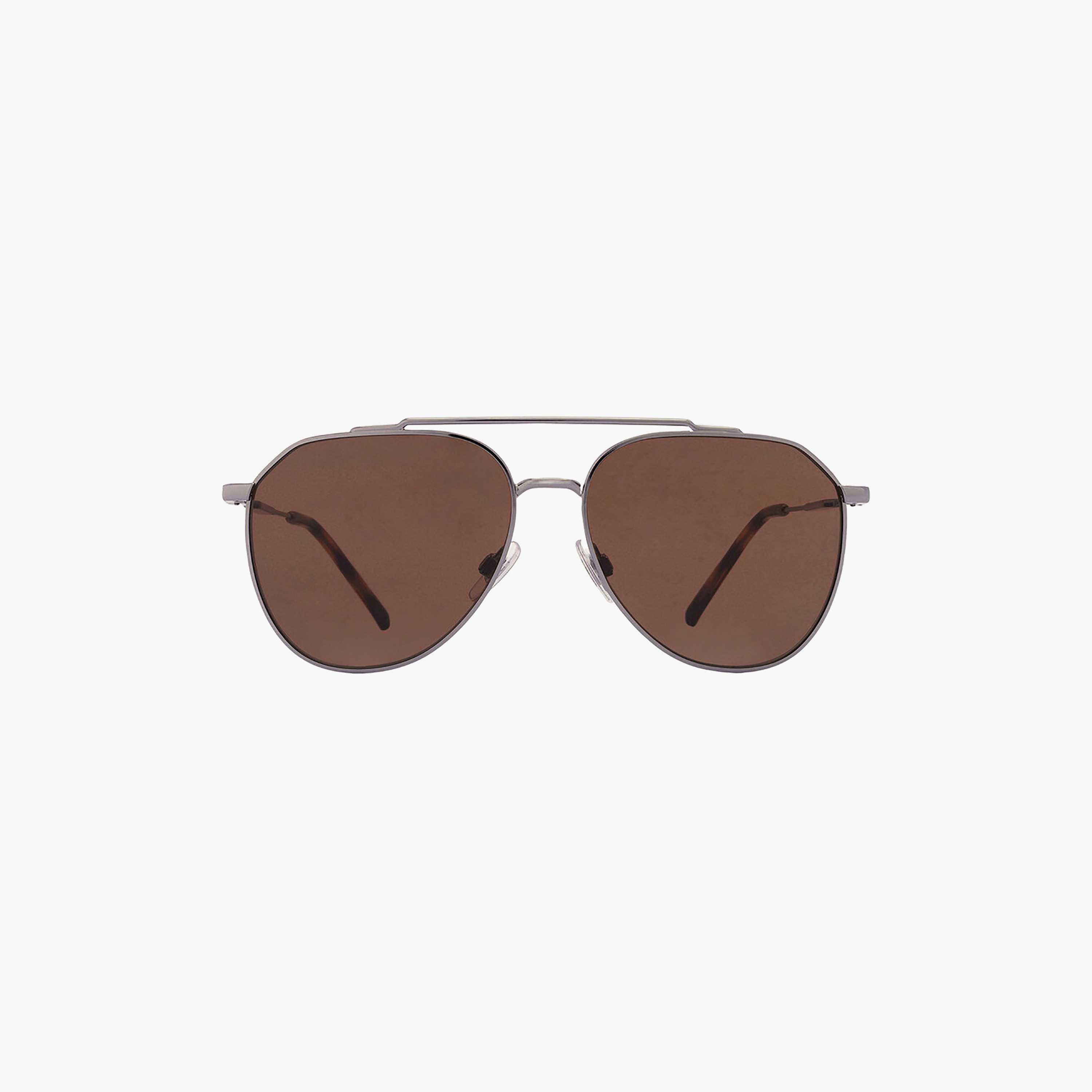 نظارات شمسية رجالية من دولتشي آند غابانا بتصميم طيار بني | 2296-men-sunglasses-image-1