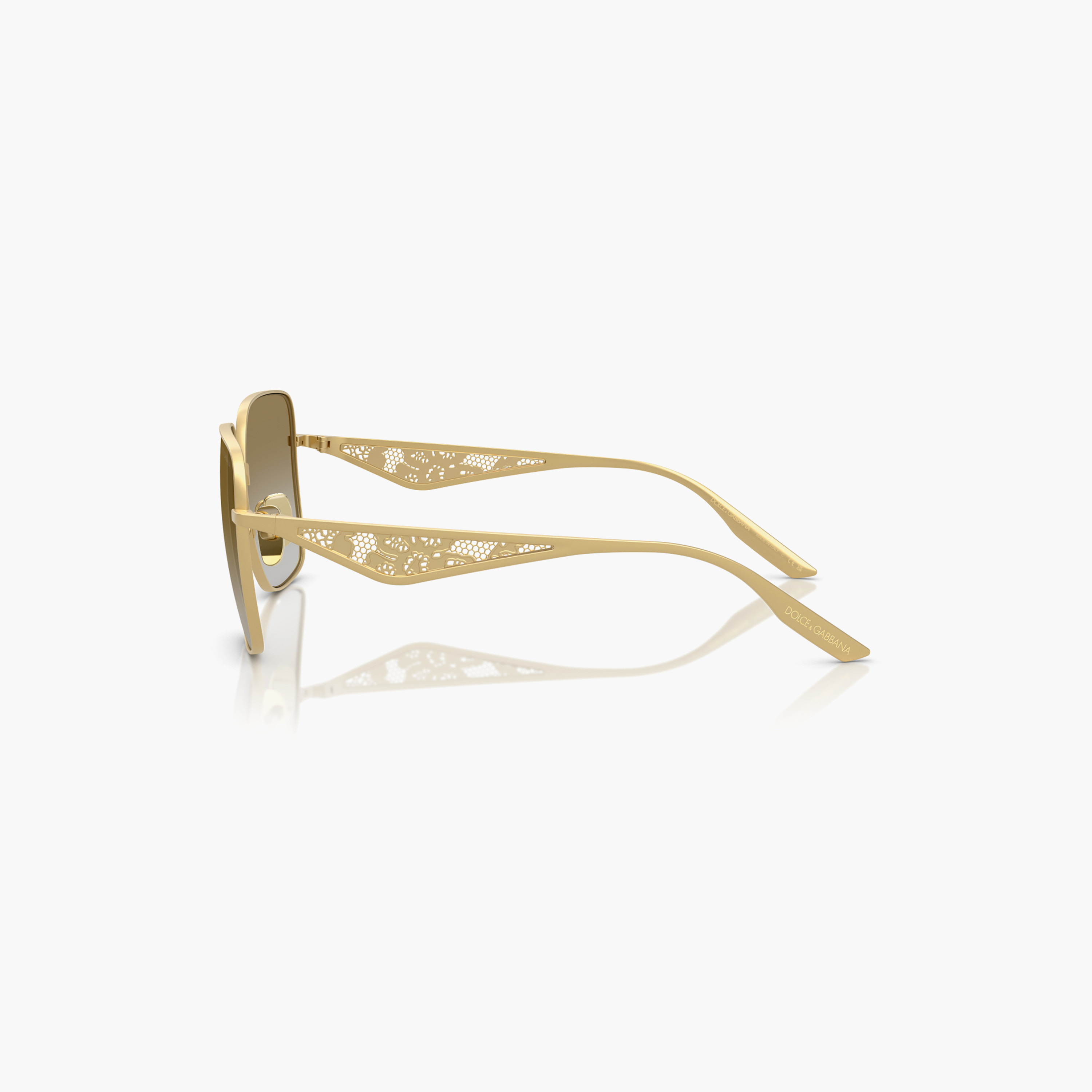 نظارات شمسية مربعة بنية اللون للنساء من دولتشي آند غابانا | 2310-women-sunglasses-image-2