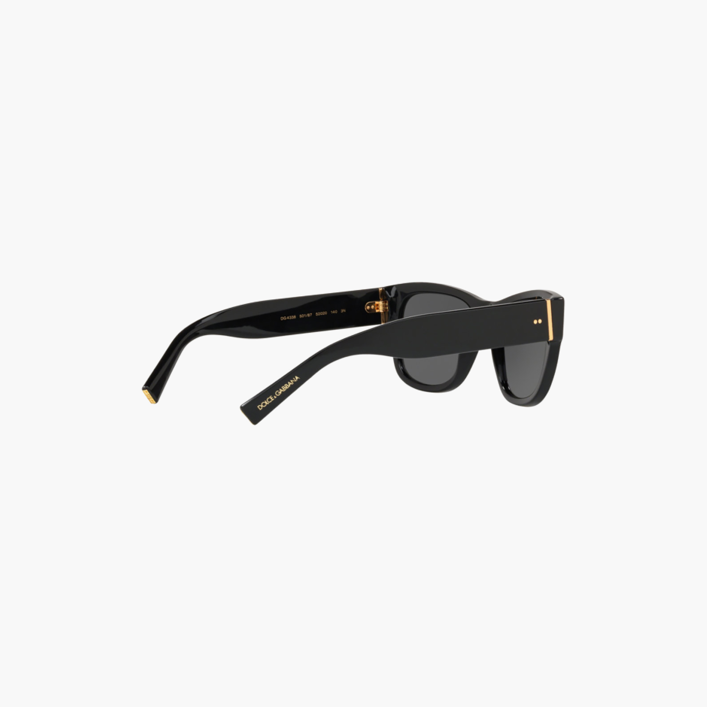 نظارات شمسية رمادية مستطيلة الشكل للرجال من دولتشي آند غابانا | 4338-men-sunglasses-image-4