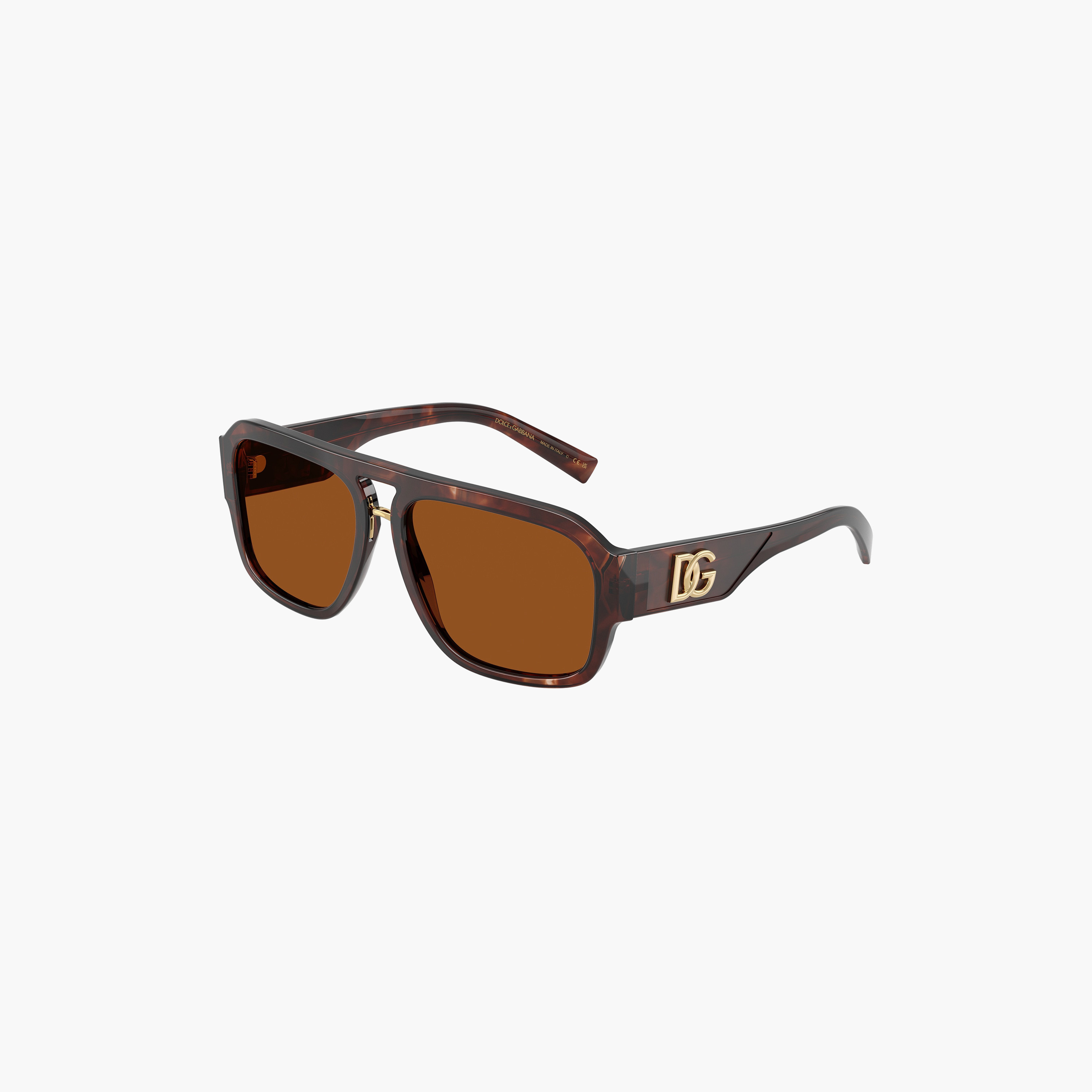 نظارات شمسية مربعة بنية اللون للرجال من دولتشي آند غابانا | 4403-men-sunglasses-image-1
