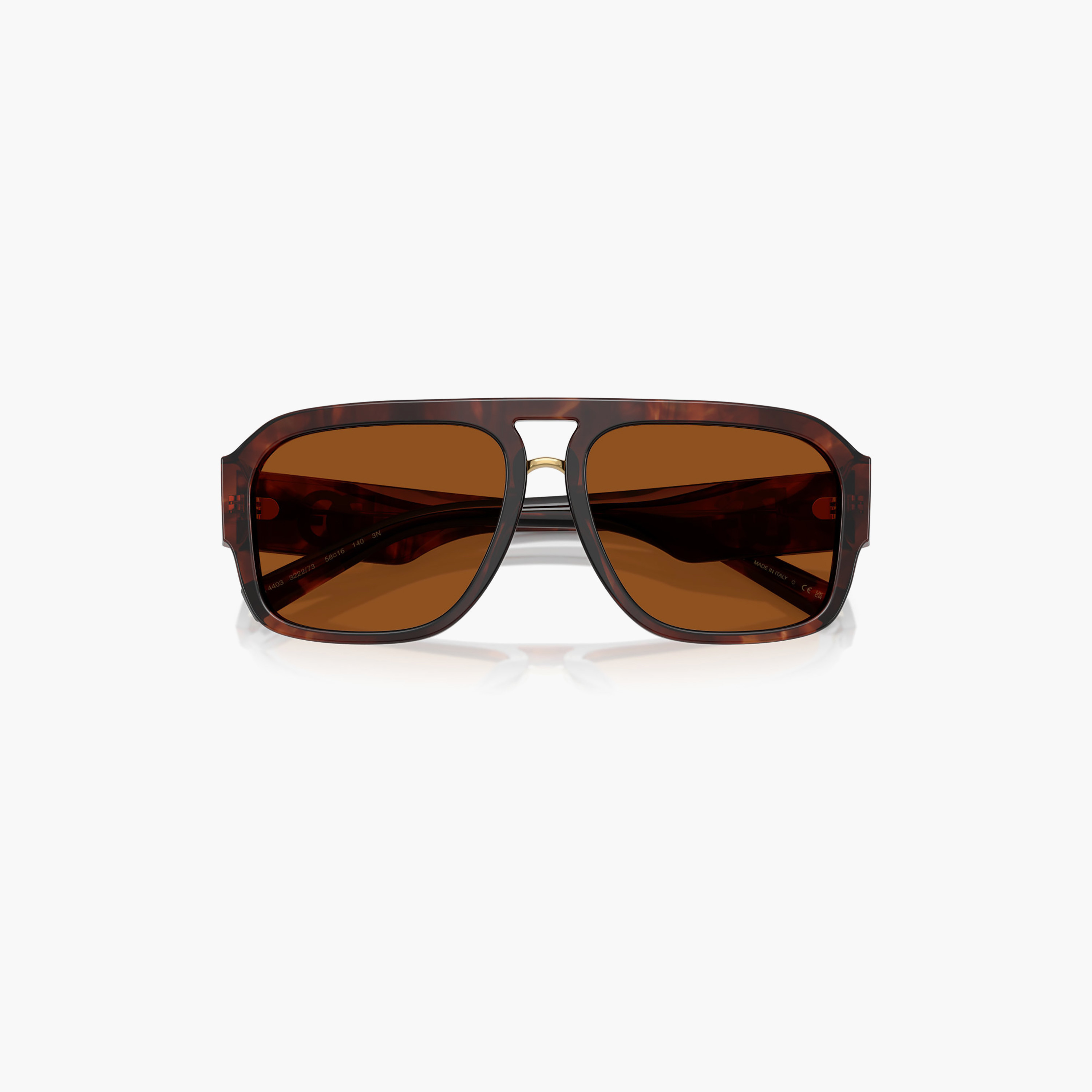 نظارات شمسية مربعة بنية اللون للرجال من دولتشي آند غابانا | 4403-men-sunglasses-image-3