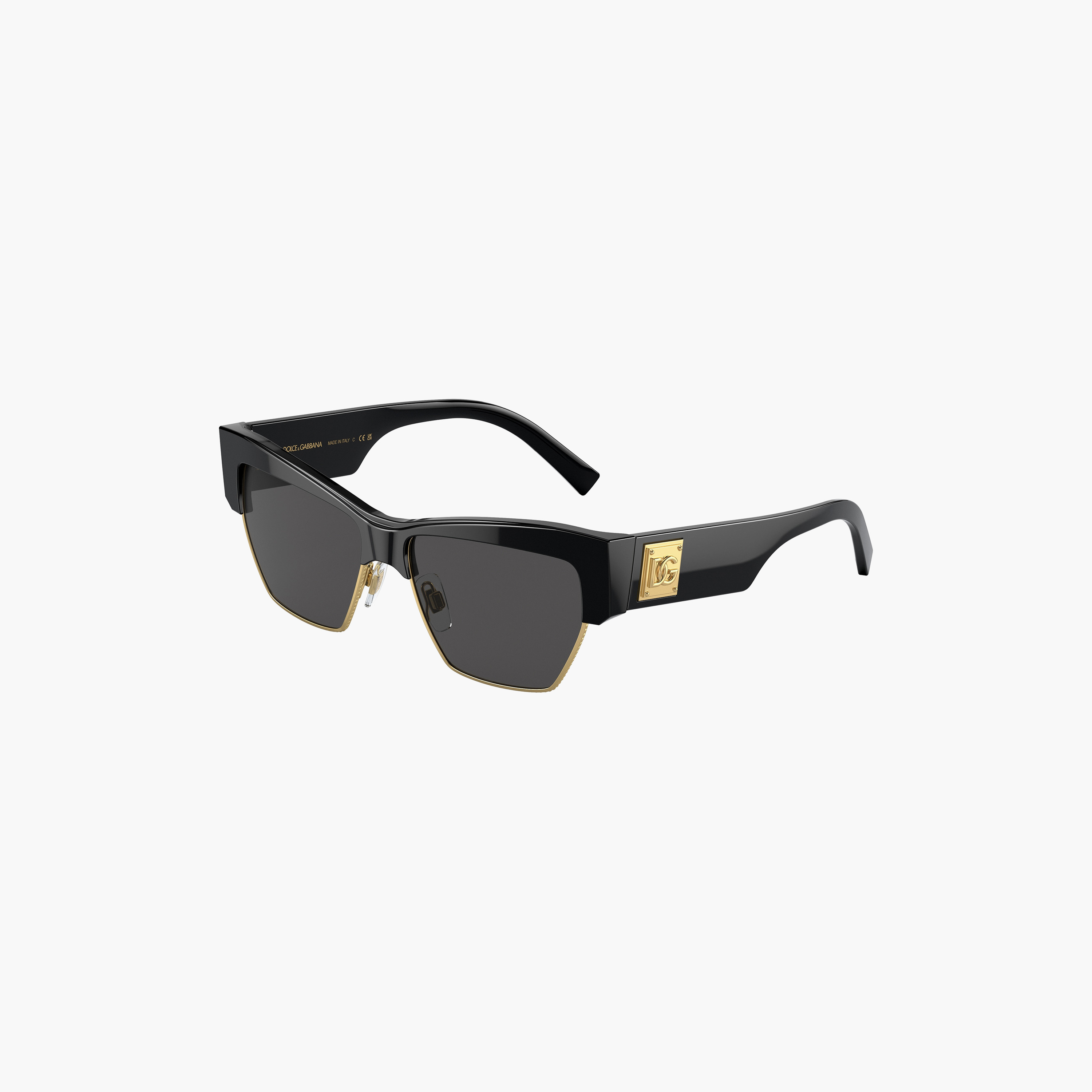 نظارات شمسية رمادية بتصميم عين القطة من دولتشي آند غابانا للنساء | 4415-women-sunglasses-image-1