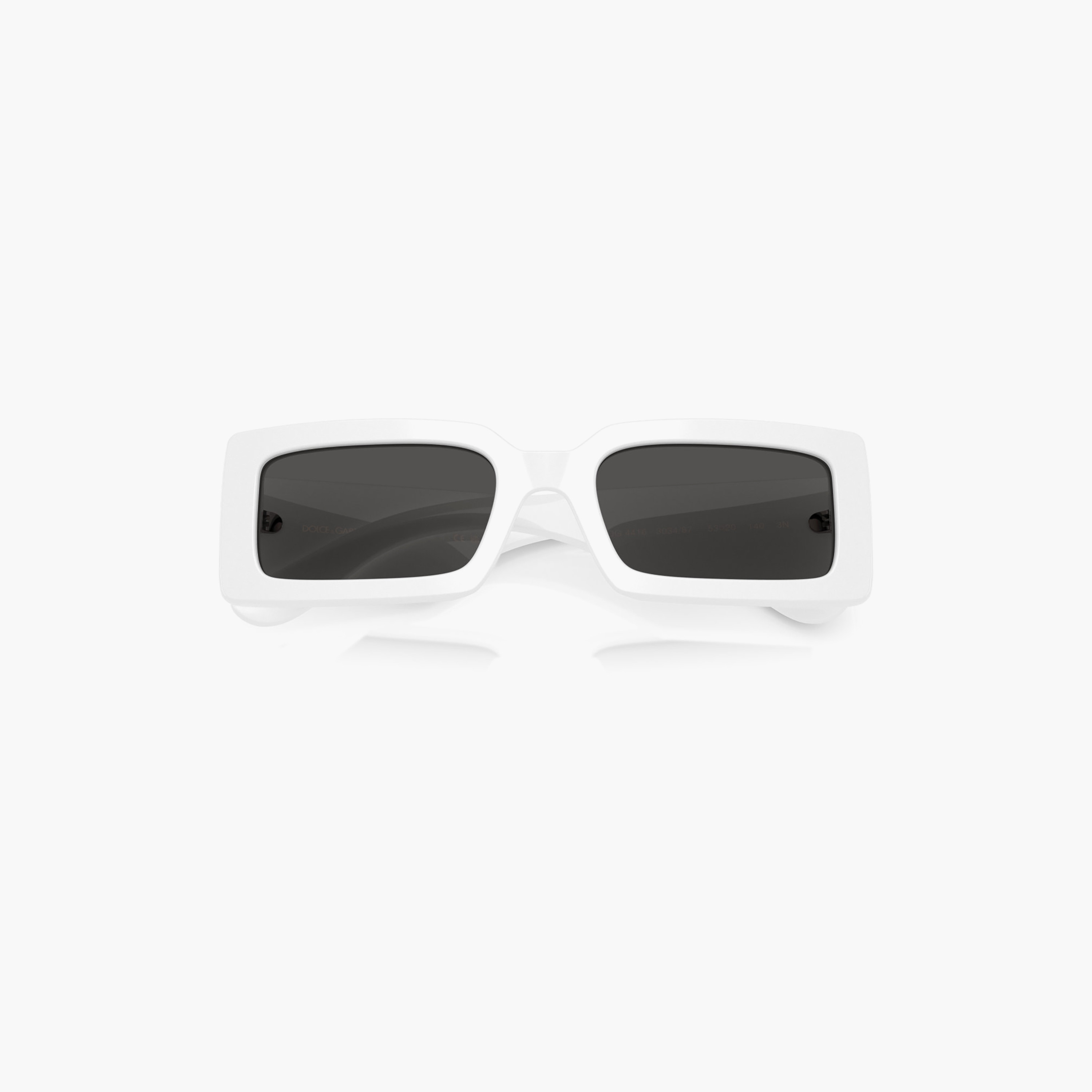نظارات شمسية مستطيلة رمادية من دولتشي آند غابانا للنساء | 4416-women-sunglasses-image-4