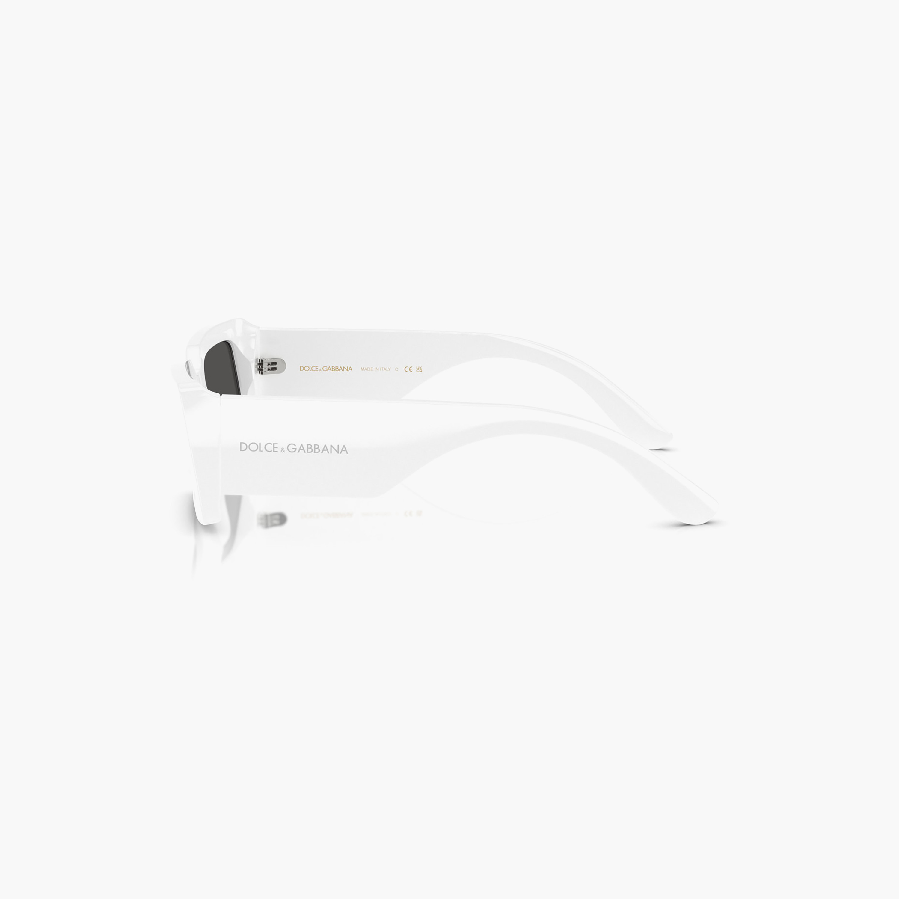 نظارات شمسية مستطيلة رمادية من دولتشي آند غابانا للنساء | 4416-women-sunglasses-image-5