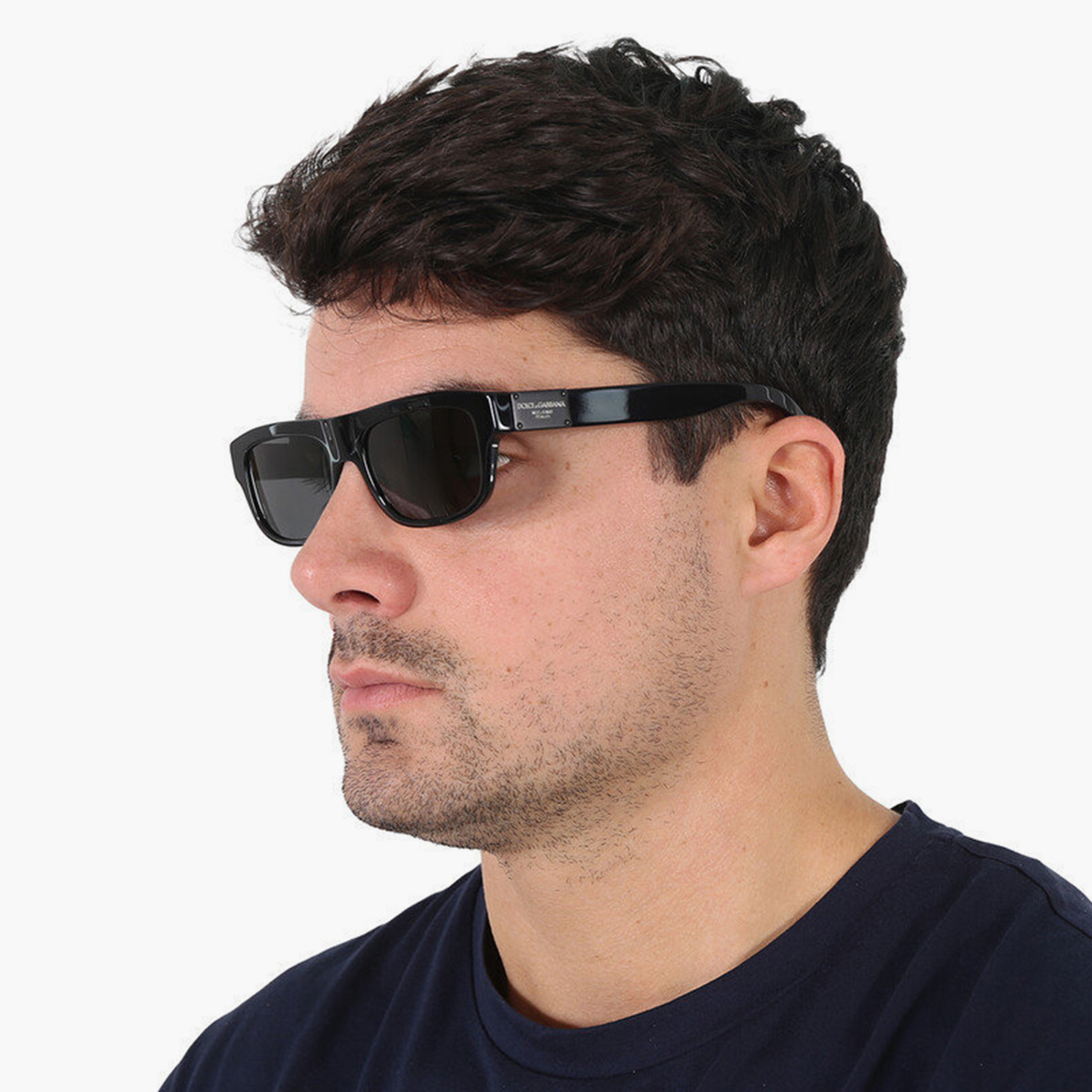 Dolce & Gabbana Women Rectangle Grey Sunglasses | 4432-women-sunglasses-image-5