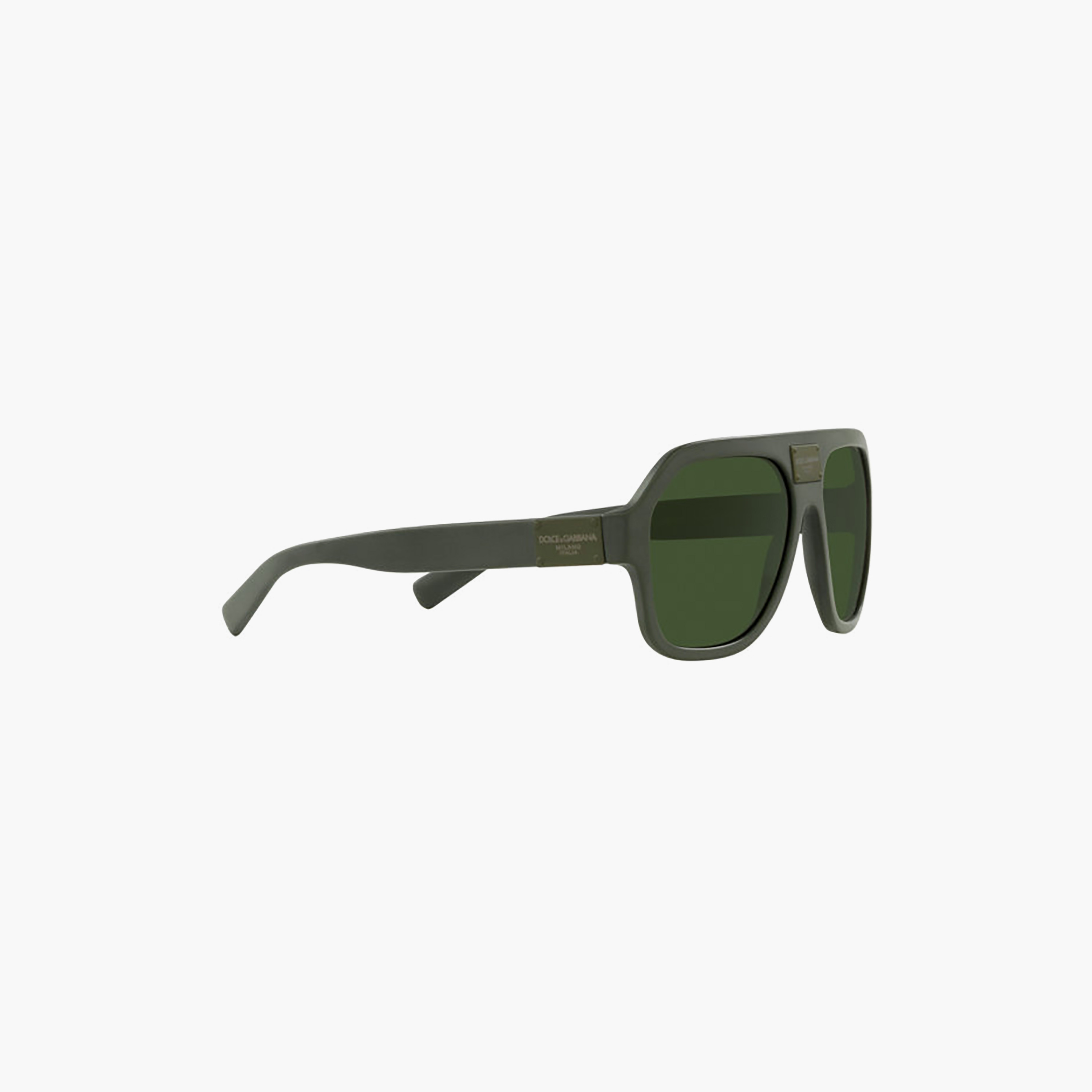نظارات شمسية رجالية من دولتشي آند غابانا بتصميم وايفارير ومربع أخضر | 4433-men-sunglasses-image-3