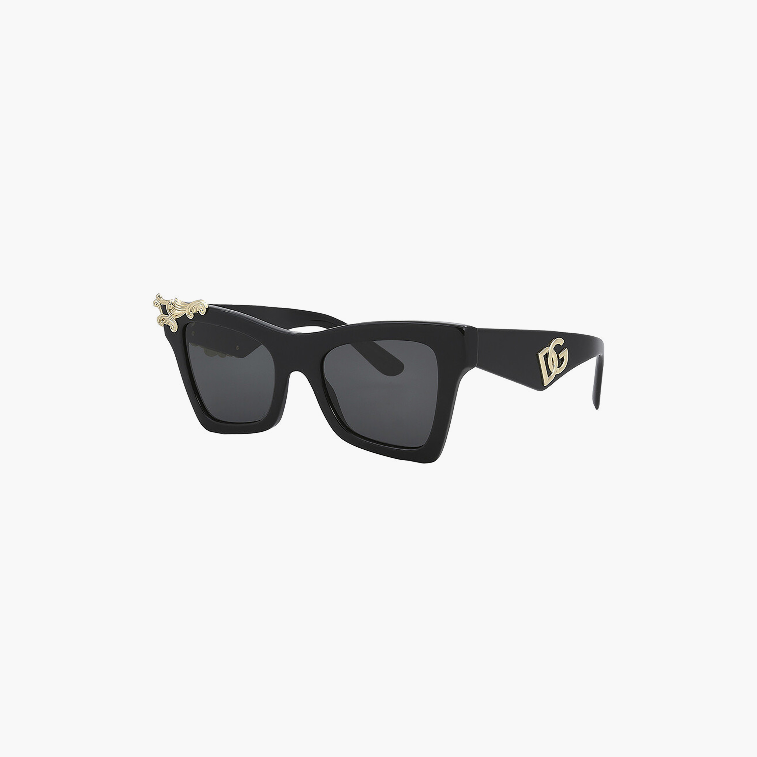 نظارات شمسية رمادية بتصميم عين القطة من دولتشي آند غابانا للنساء | 4434-women-sunglasses-image-2