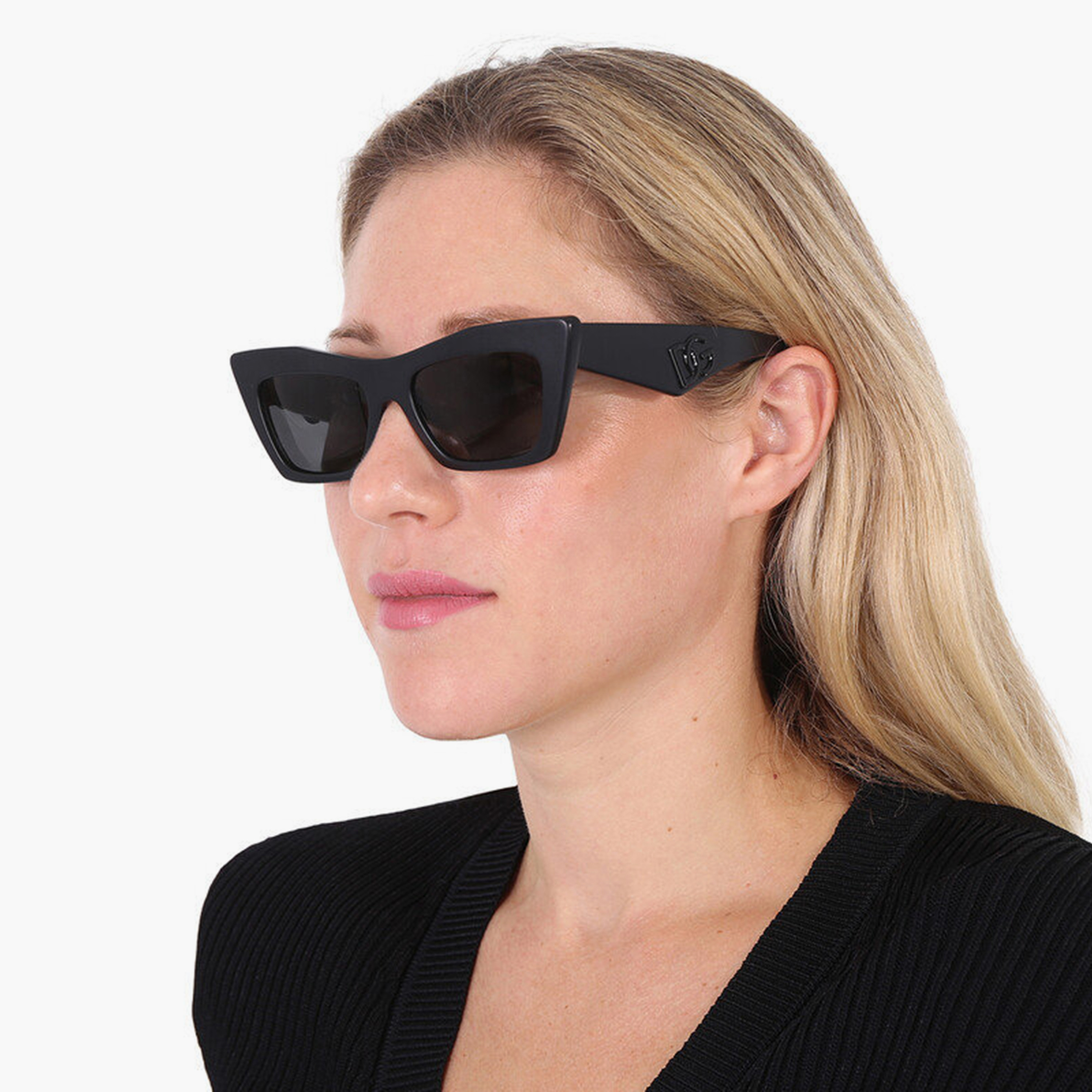 Dolce & Gabbana Women Cat Eye Grey Sunglasses | 4435-women-sunglasses-image-5
