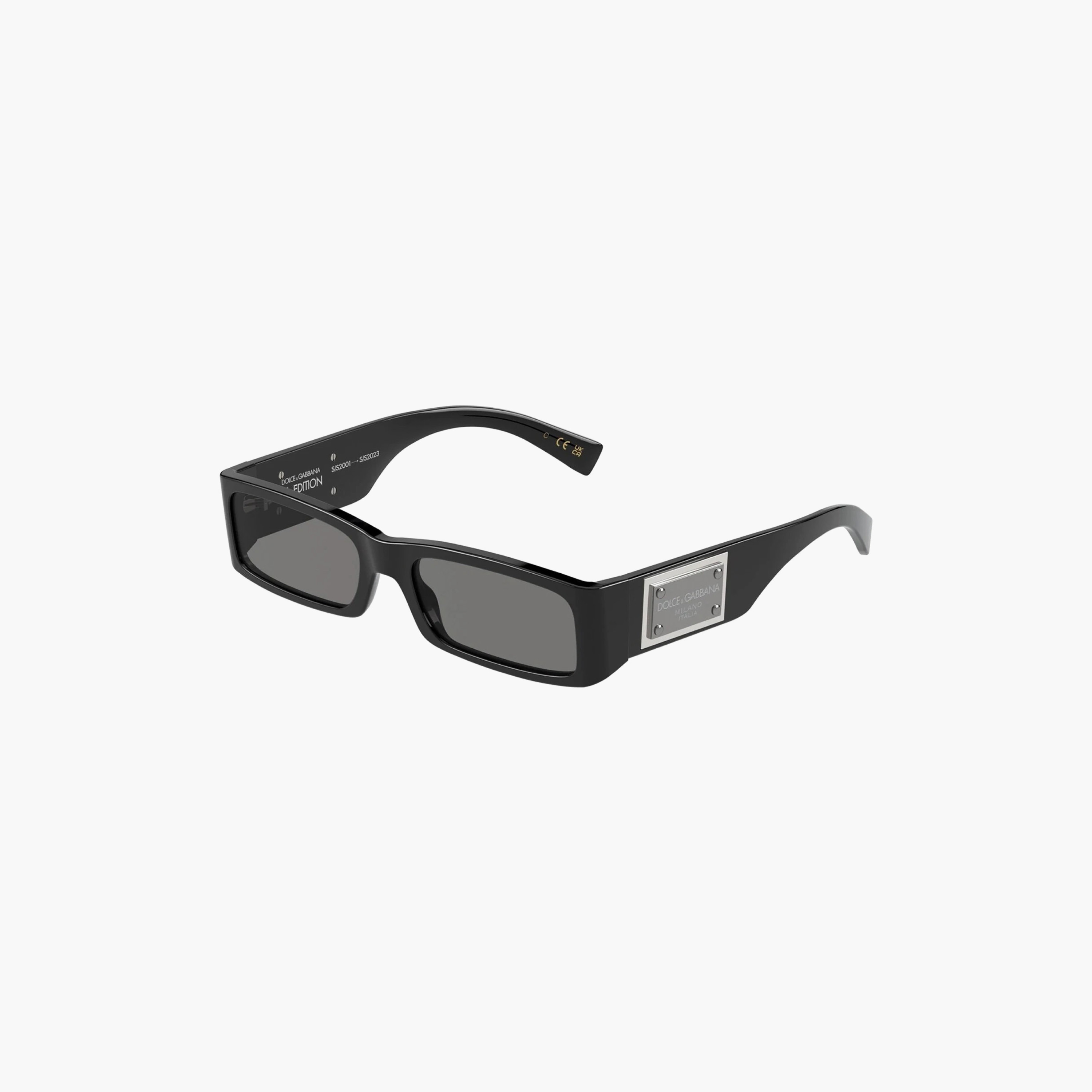 نظارات شمسية مستطيلة رمادية للجنسين من دولتشي آند غابانا | 4444-men-sunglasses-image-1