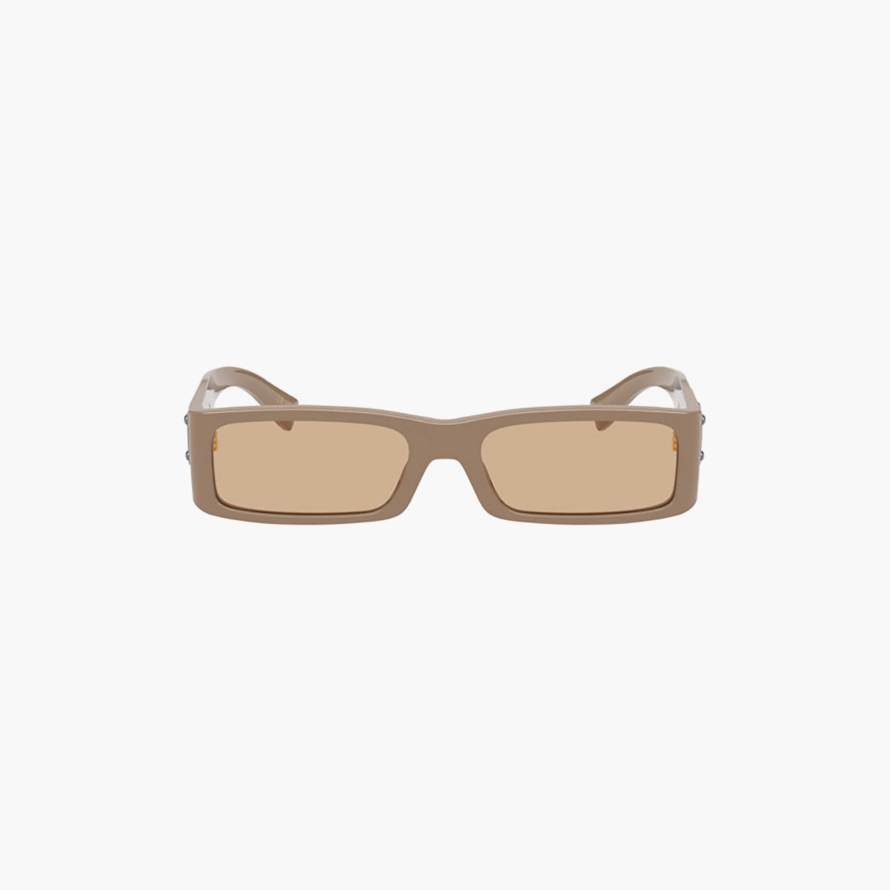 نظارات شمسية مستطيلة بنية اللون للرجال من دولتشي آند غابانا | 4444-men-sunglasses-image-1
