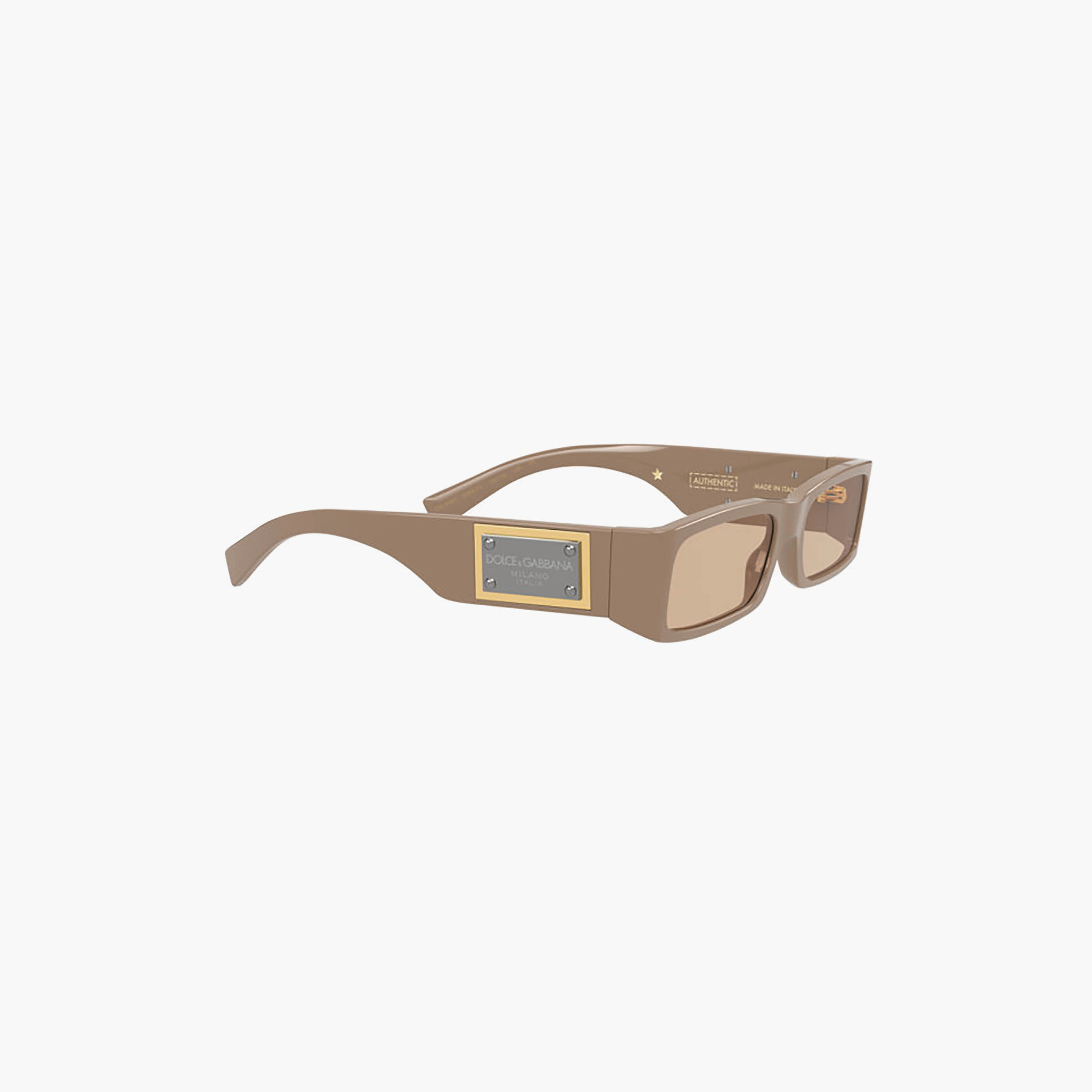 نظارات شمسية مستطيلة بنية اللون للرجال من دولتشي آند غابانا | 4444-men-sunglasses-image-2