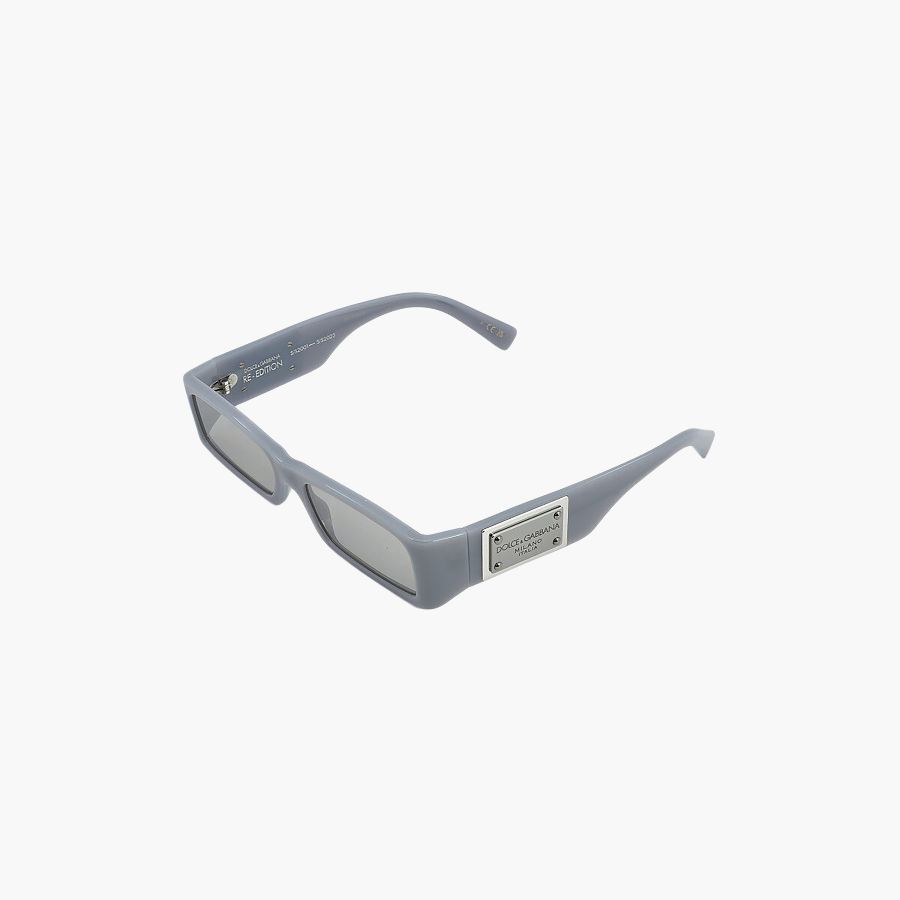 Dolce & Gabbana Men Rectangle Grey Sunglasses | 4444-men-sunglasses-image-3