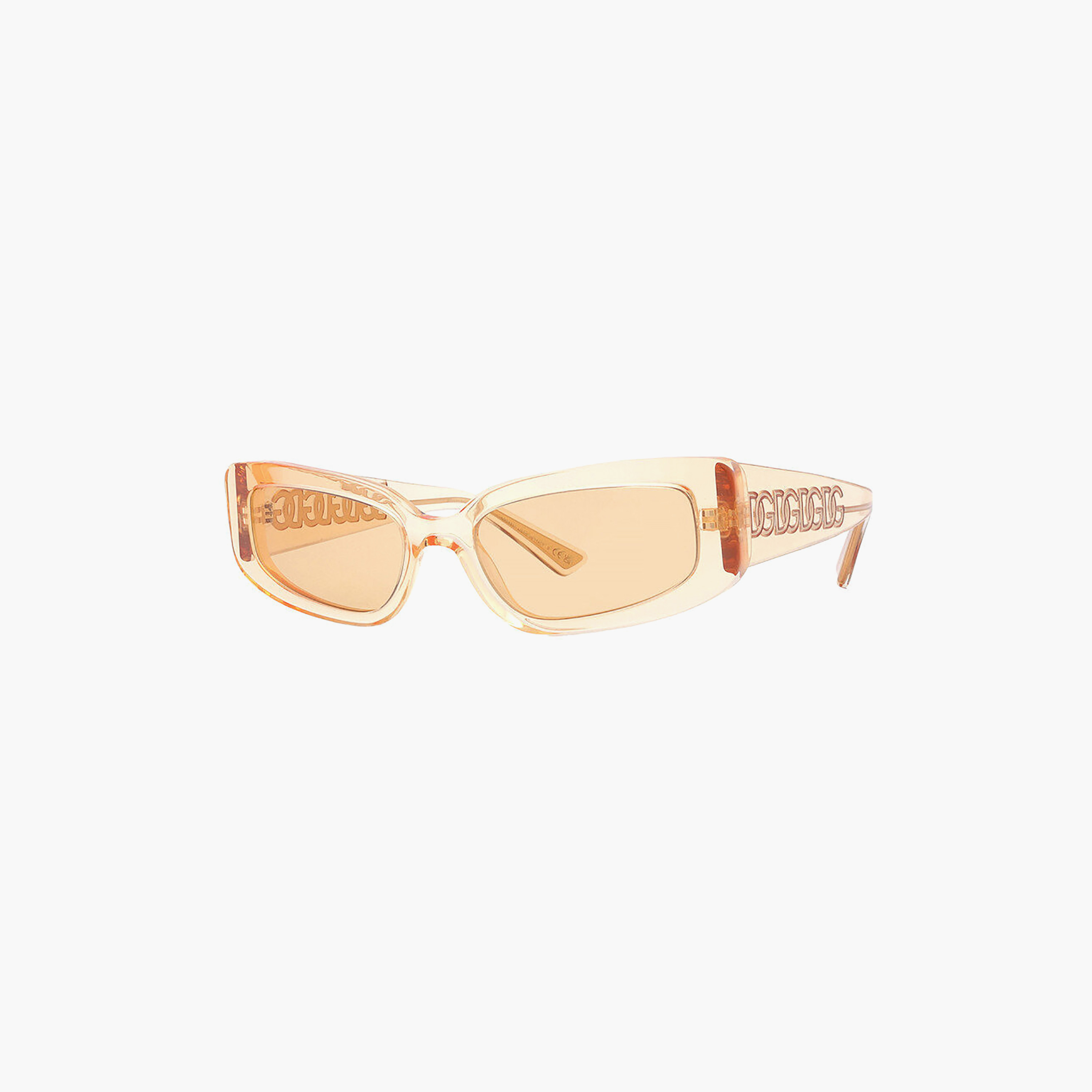 نظارات شمسية مستطيلة صفراء من دولتشي آند غابانا للنساء | 4445-women-sunglasses-image-2