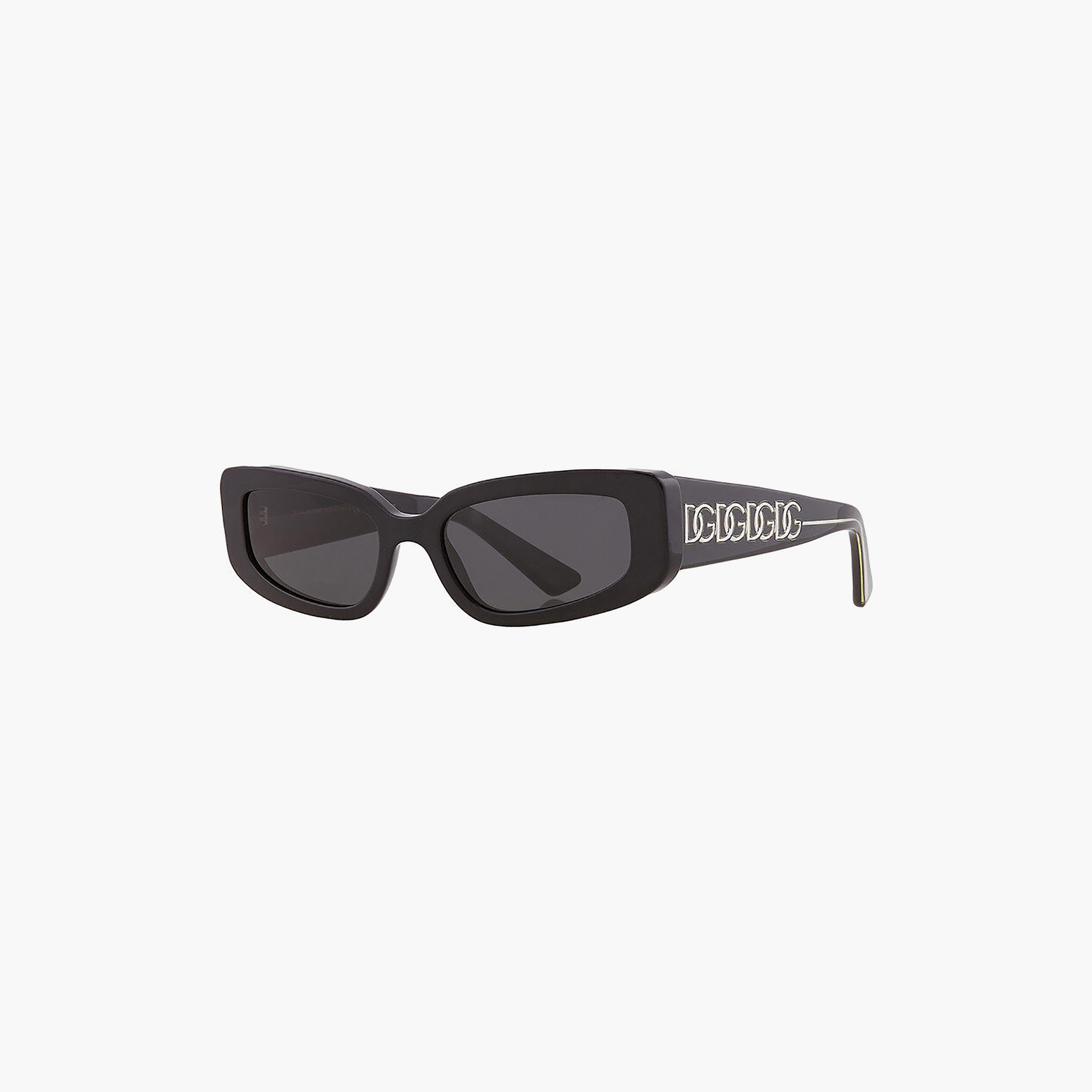 نظارات شمسية مستطيلة رمادية من دولتشي آند غابانا للنساء | 4445-women-sunglasses-image-2