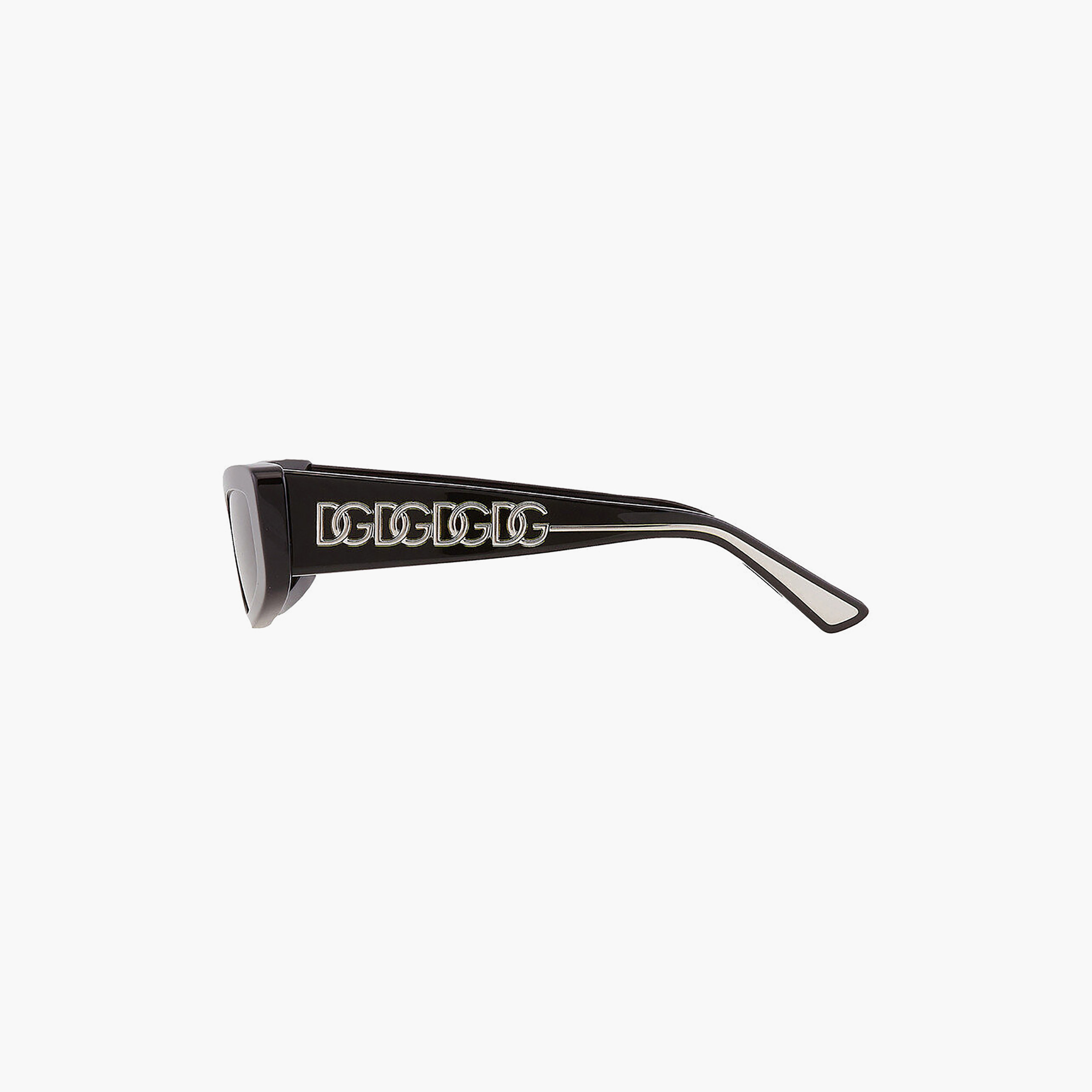 نظارات شمسية مستطيلة رمادية من دولتشي آند غابانا للنساء | 4445-women-sunglasses-image-4
