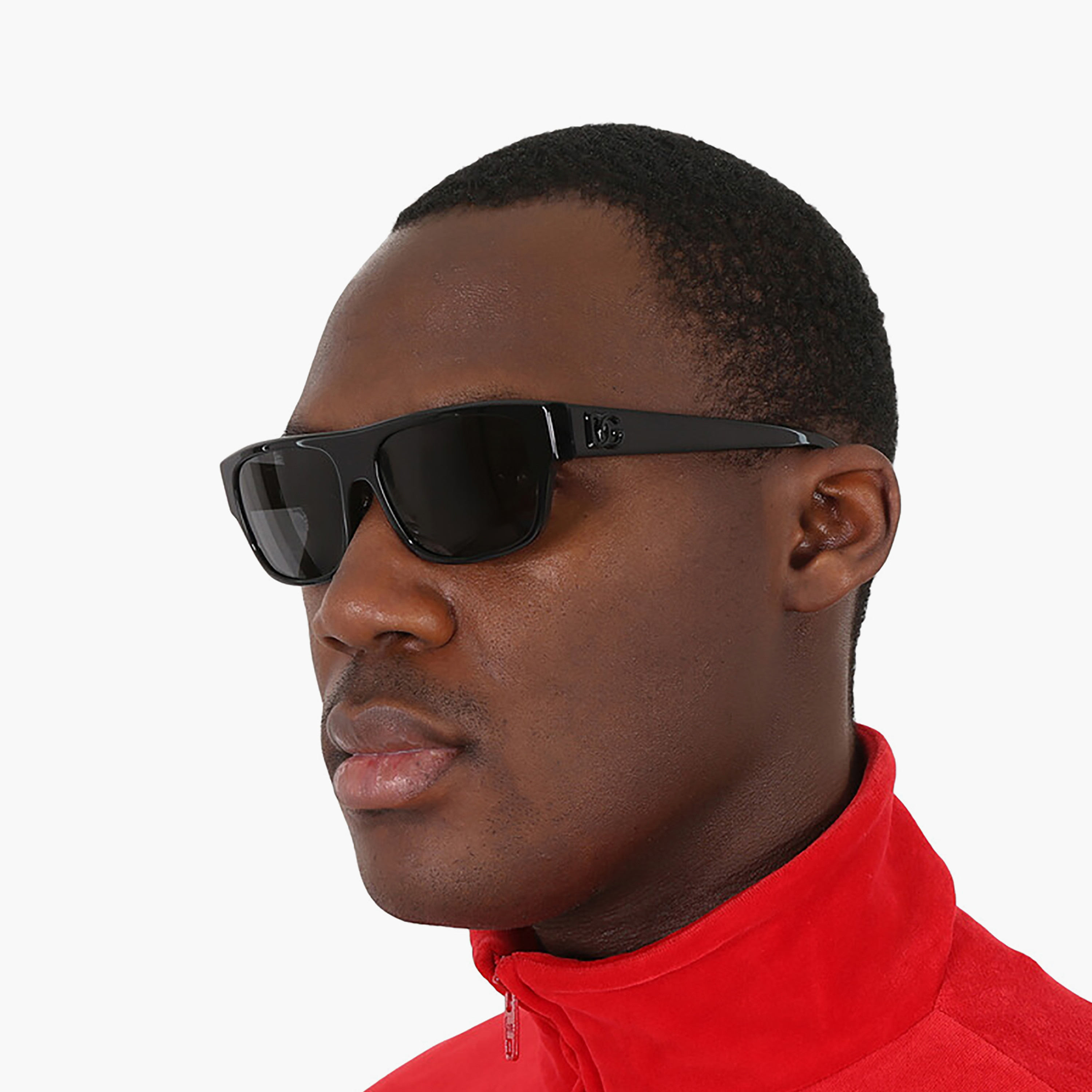 نظارات شمسية رجالية مستطيلة رمادية من دولتشي آند غابانا | 4455-men-sunglasses-image-5