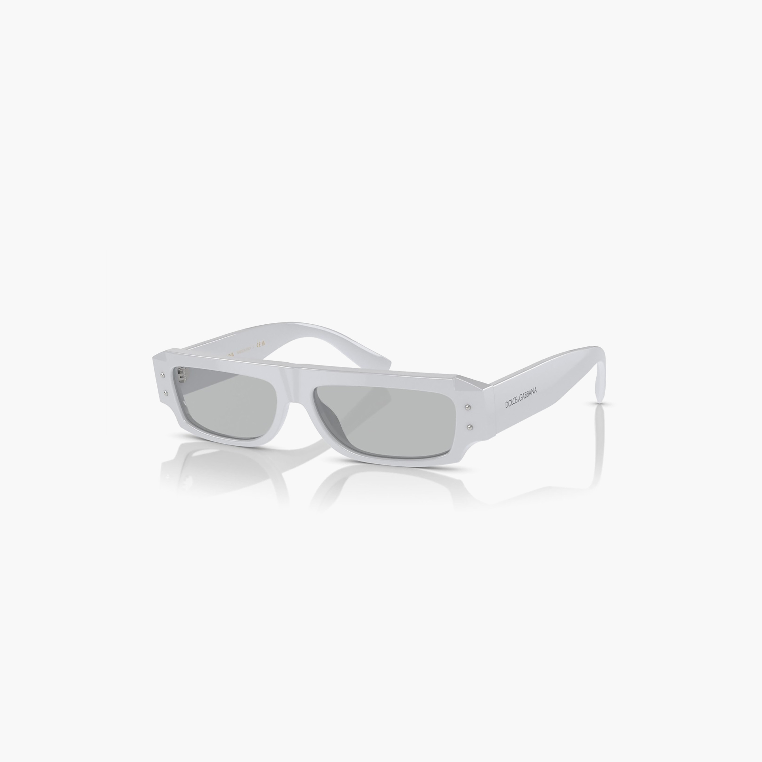 Dolce & Gabbana Men Rectangle Grey Sunglasses | 4458-men-sunglasses-image-3