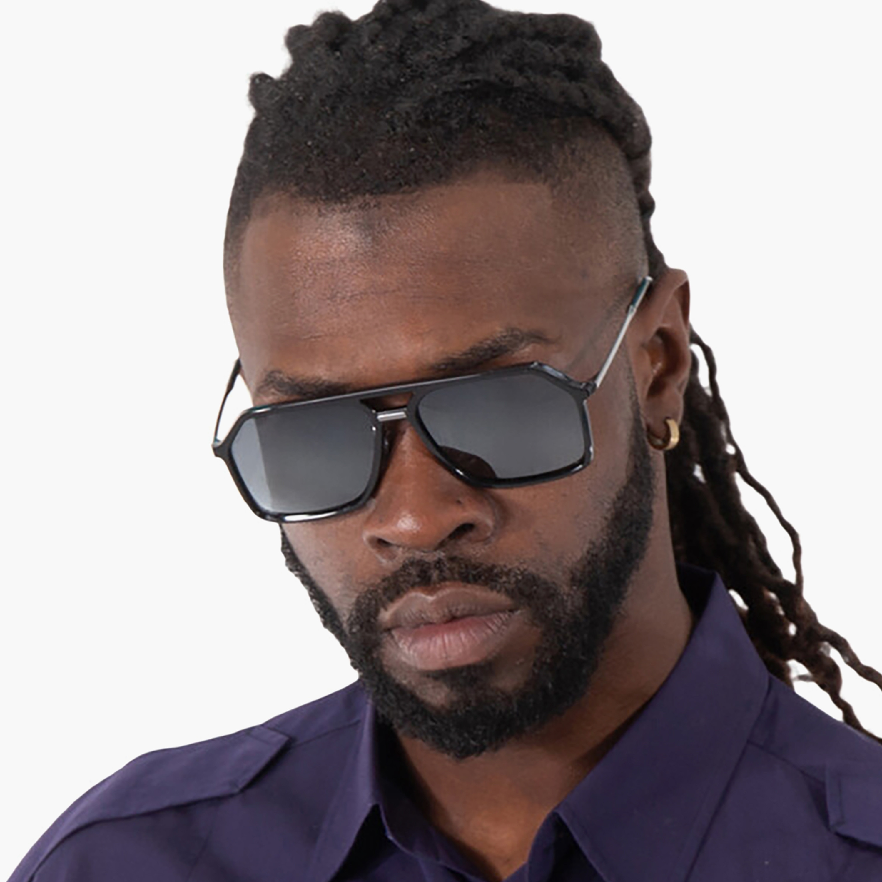 Dolce & Gabbana Men Aviator Grey Sunglasses | 6196-men-sunglasses-image-5