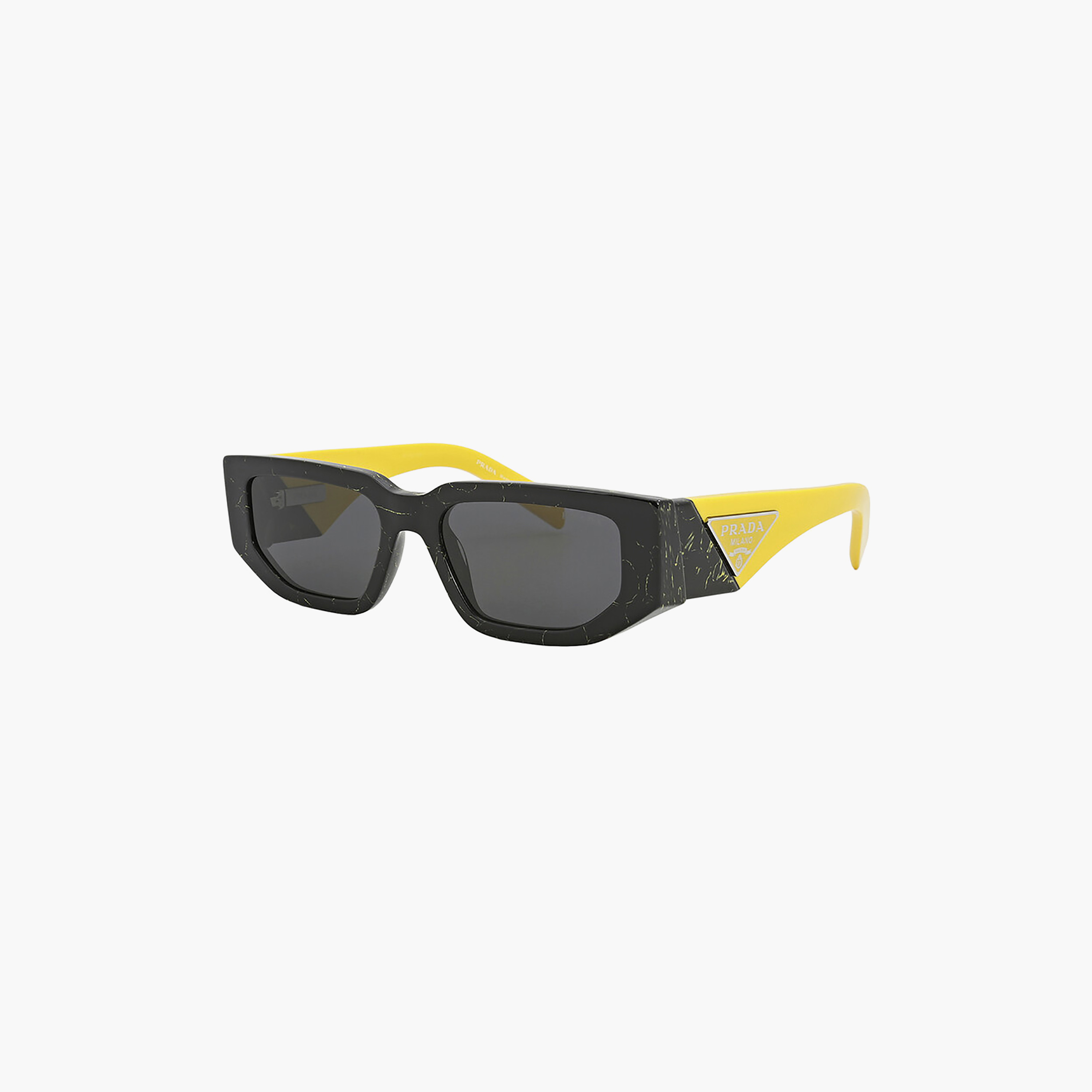 Prada Men Rectangle Grey Sunglasses | 09ZS-men-sunglasses-image-3