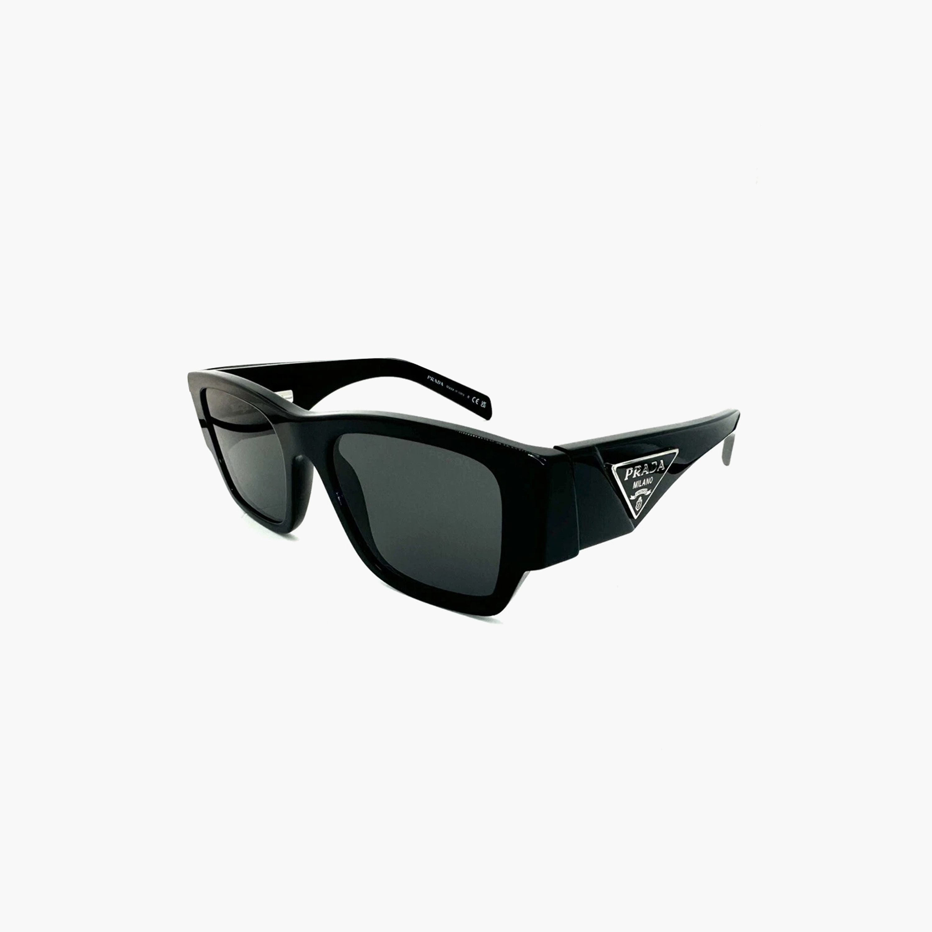 Prada Men Rectangle Grey Sunglasses | 10ZS-men-sunglasses-image-2