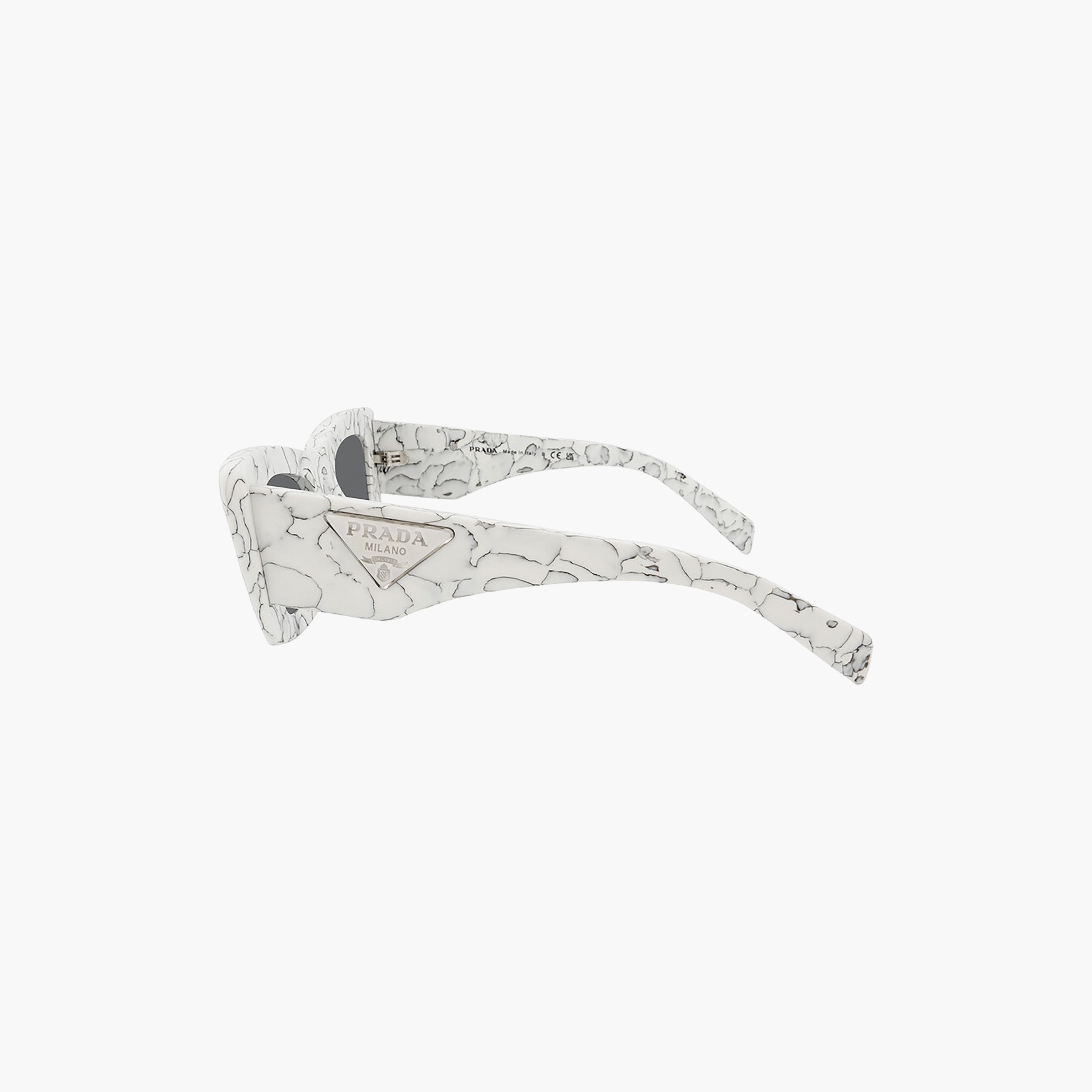 نظارات شمسية برادا نسائية مستطيلة رمادية | 13ZS-women-sunglasses-image-2