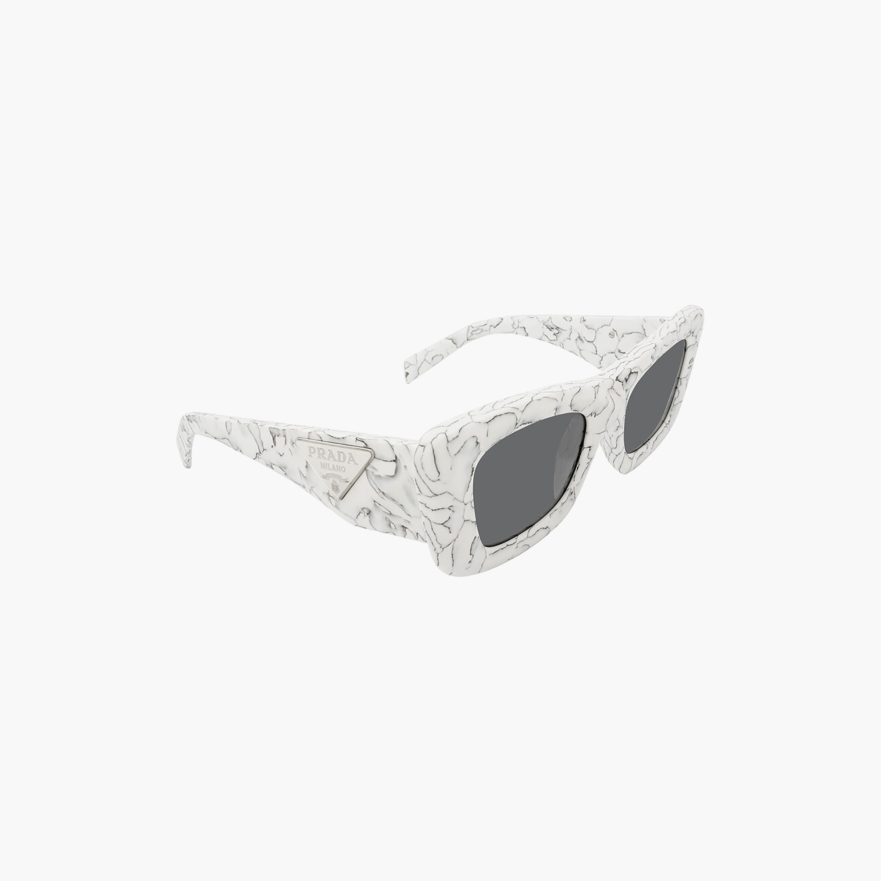 نظارات شمسية برادا نسائية مستطيلة رمادية | 13ZS-women-sunglasses-image-3