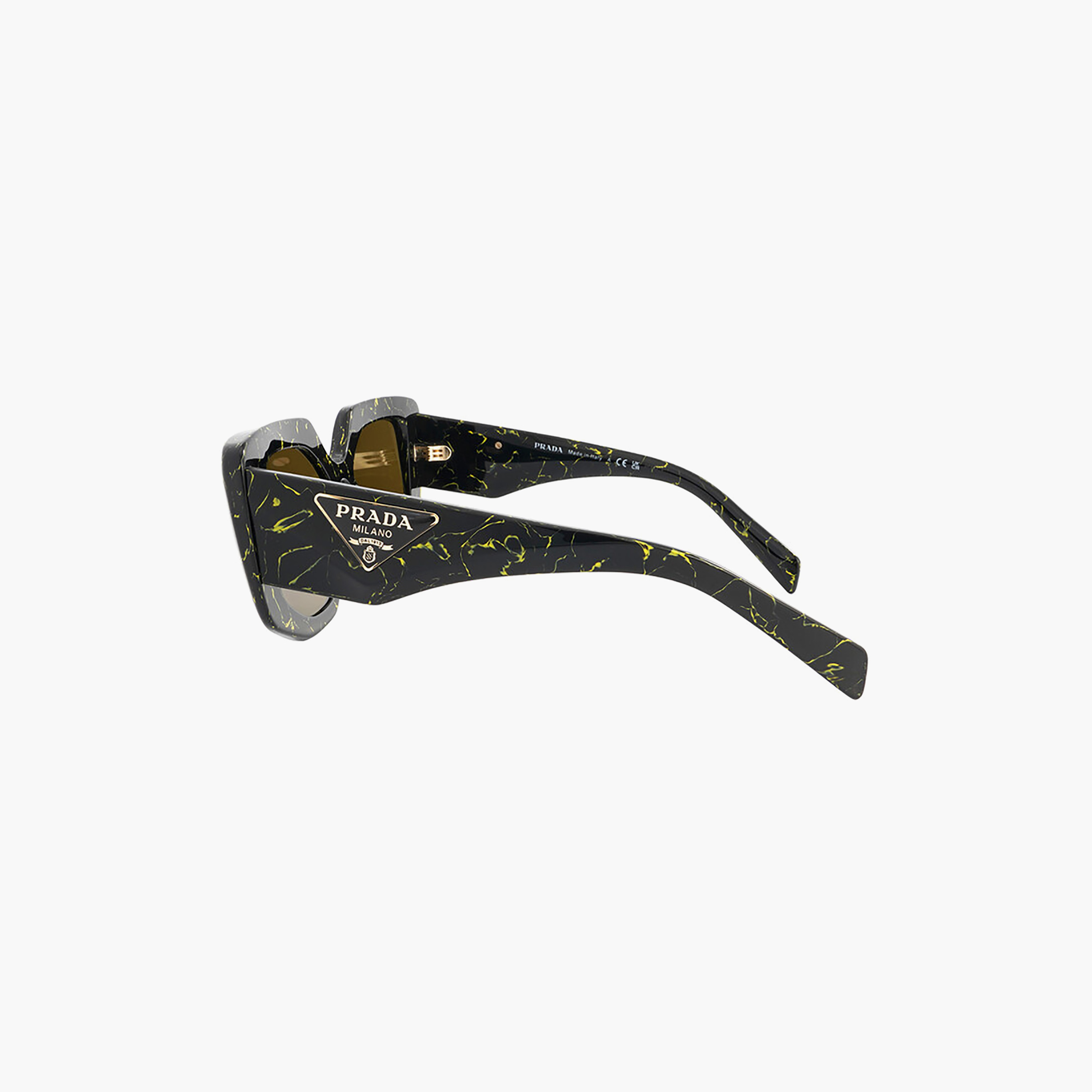 Prada Women Rectangle Brown Sunglasses | 14ZS-women-sunglasses-image-2
