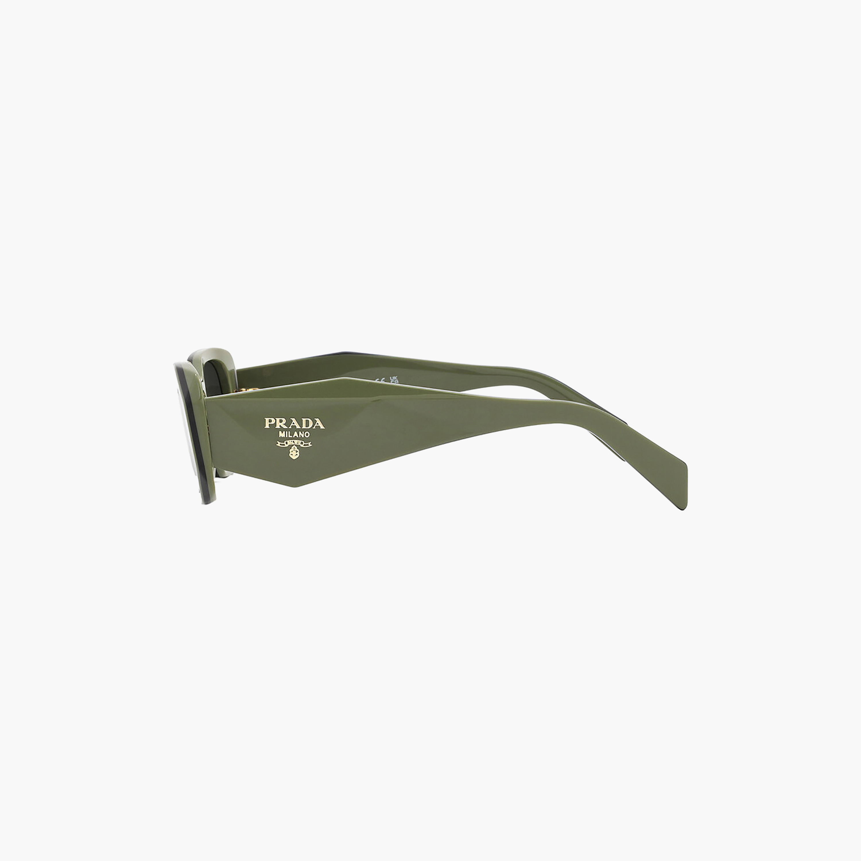 نظارات شمسية برادا نسائية مستطيلة رمادية | 17WS-women-sunglasses-image-2