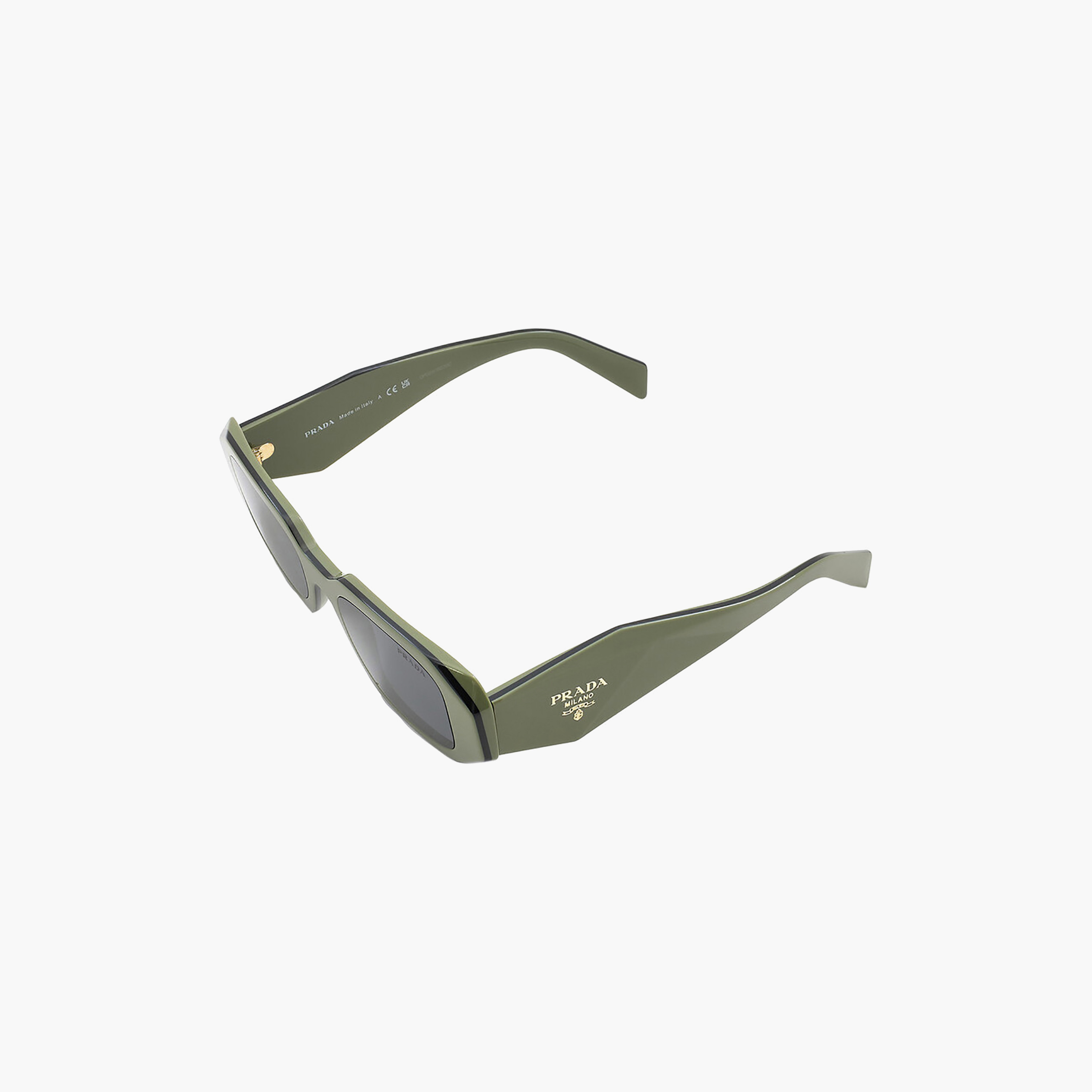نظارات شمسية برادا نسائية مستطيلة رمادية | 17WS-women-sunglasses-image-3
