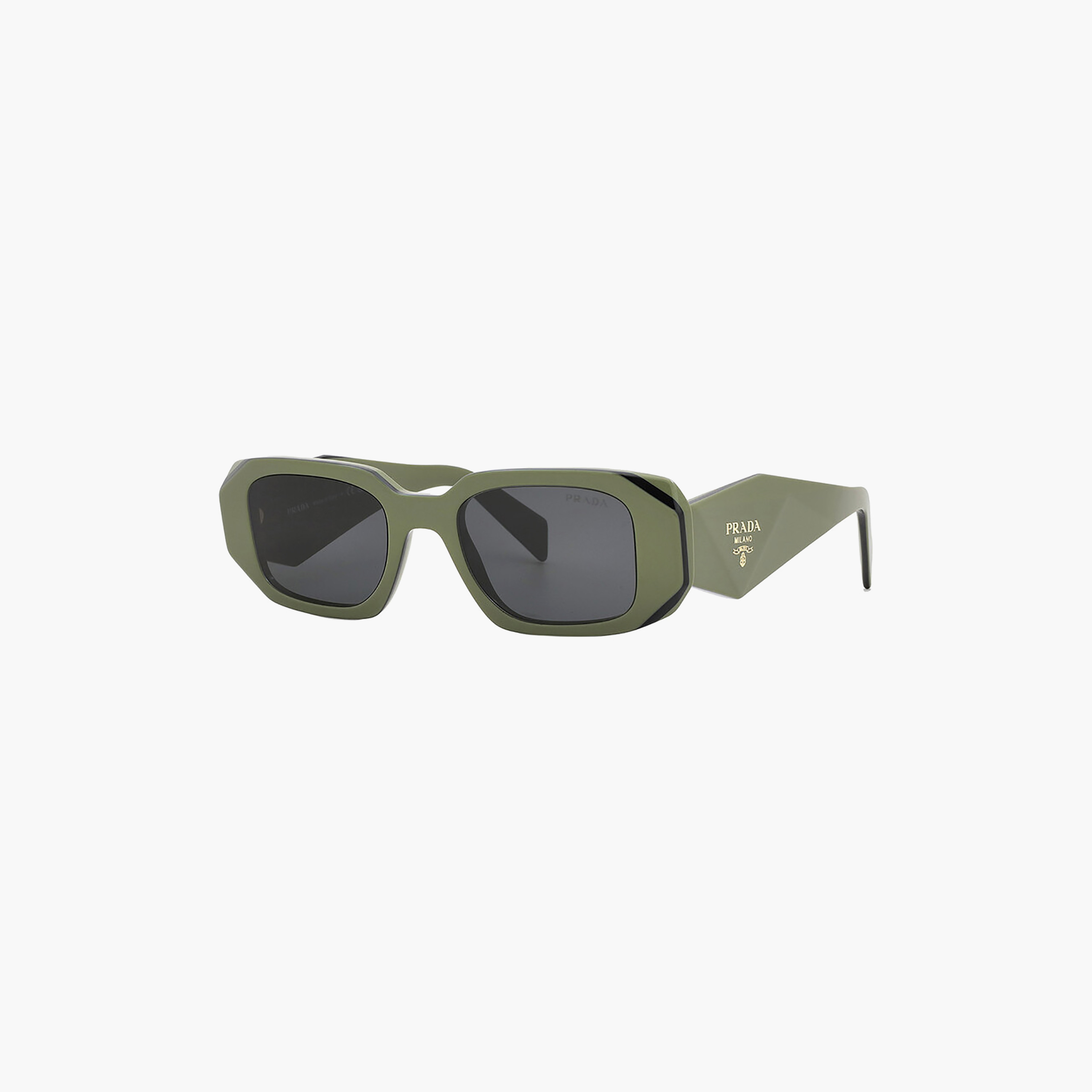 نظارات شمسية برادا نسائية مستطيلة رمادية | 17WS-women-sunglasses-image-4